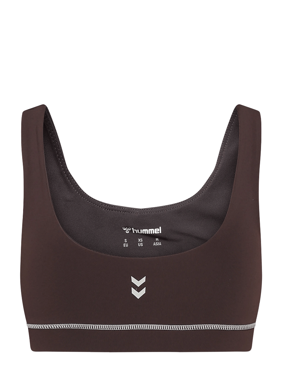 Hummel - hmlPULSE RETRO MEDIUM SUPPORT BRA - spordi-rinnahoidjad - shale - 1