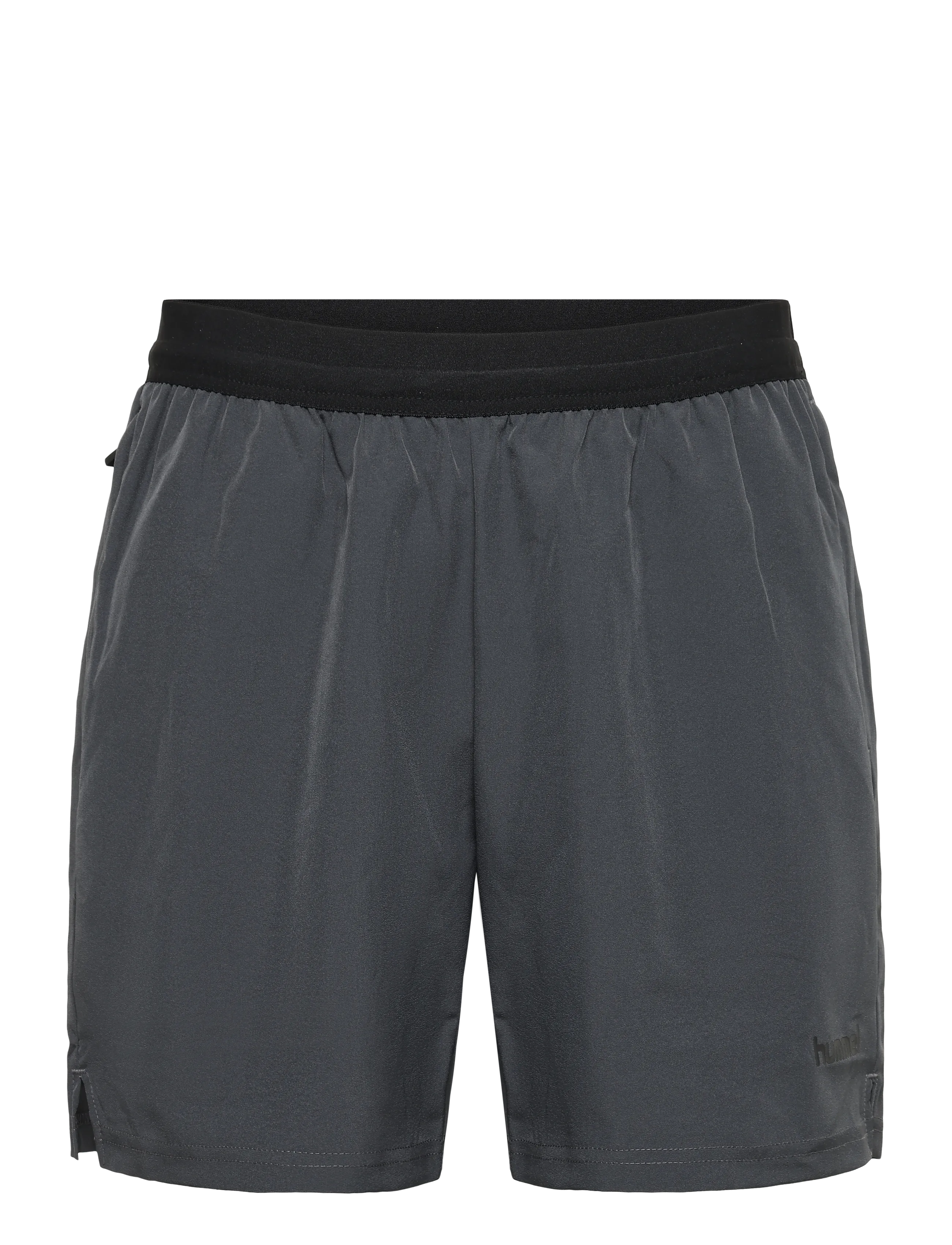 Hummel hmlHYBRID SHORTS - Nowosci - EBONY / grey