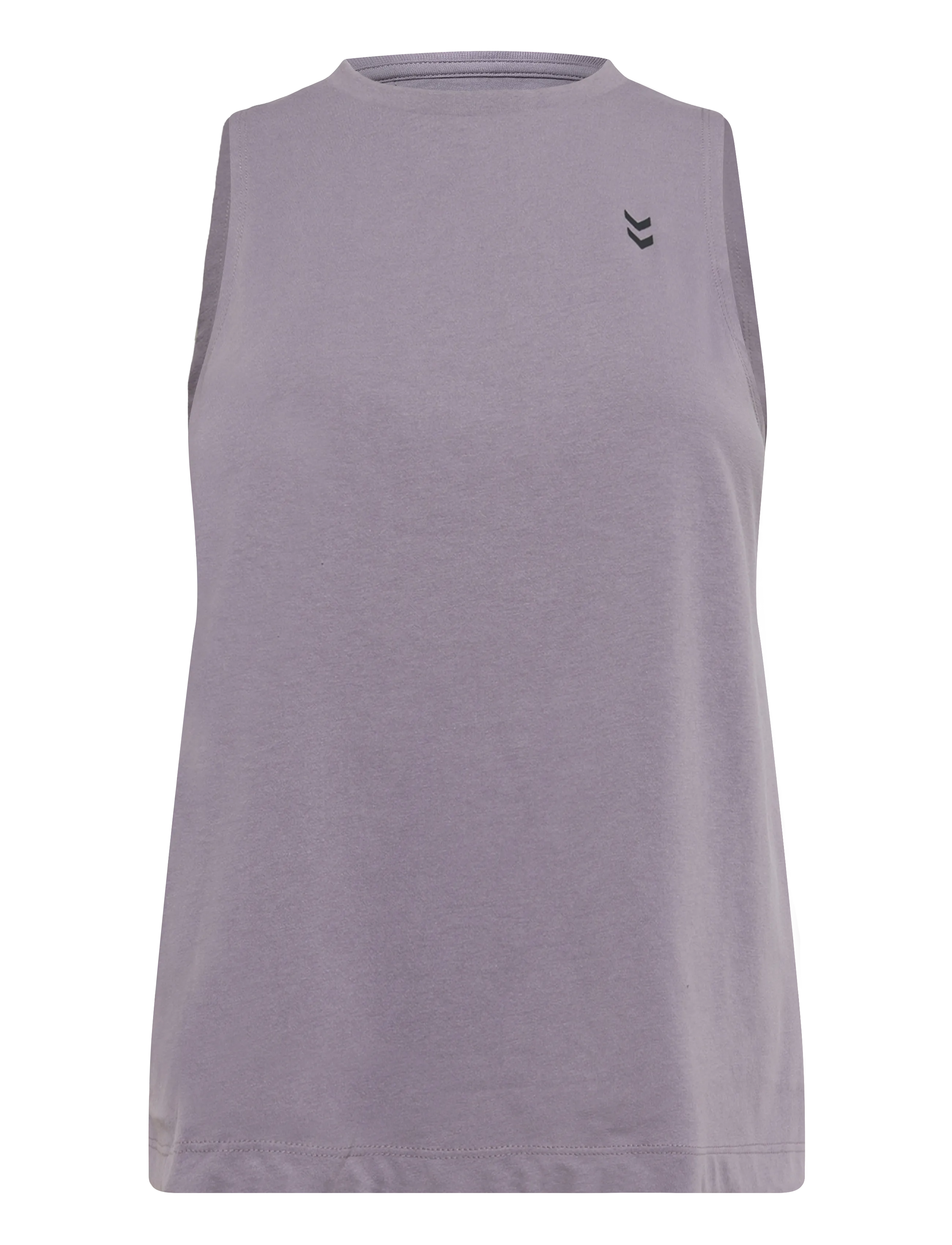 Hummel hmlSOFT OPEN BACK W TOP - Sportstoppe - GRAY RIDGE / grey