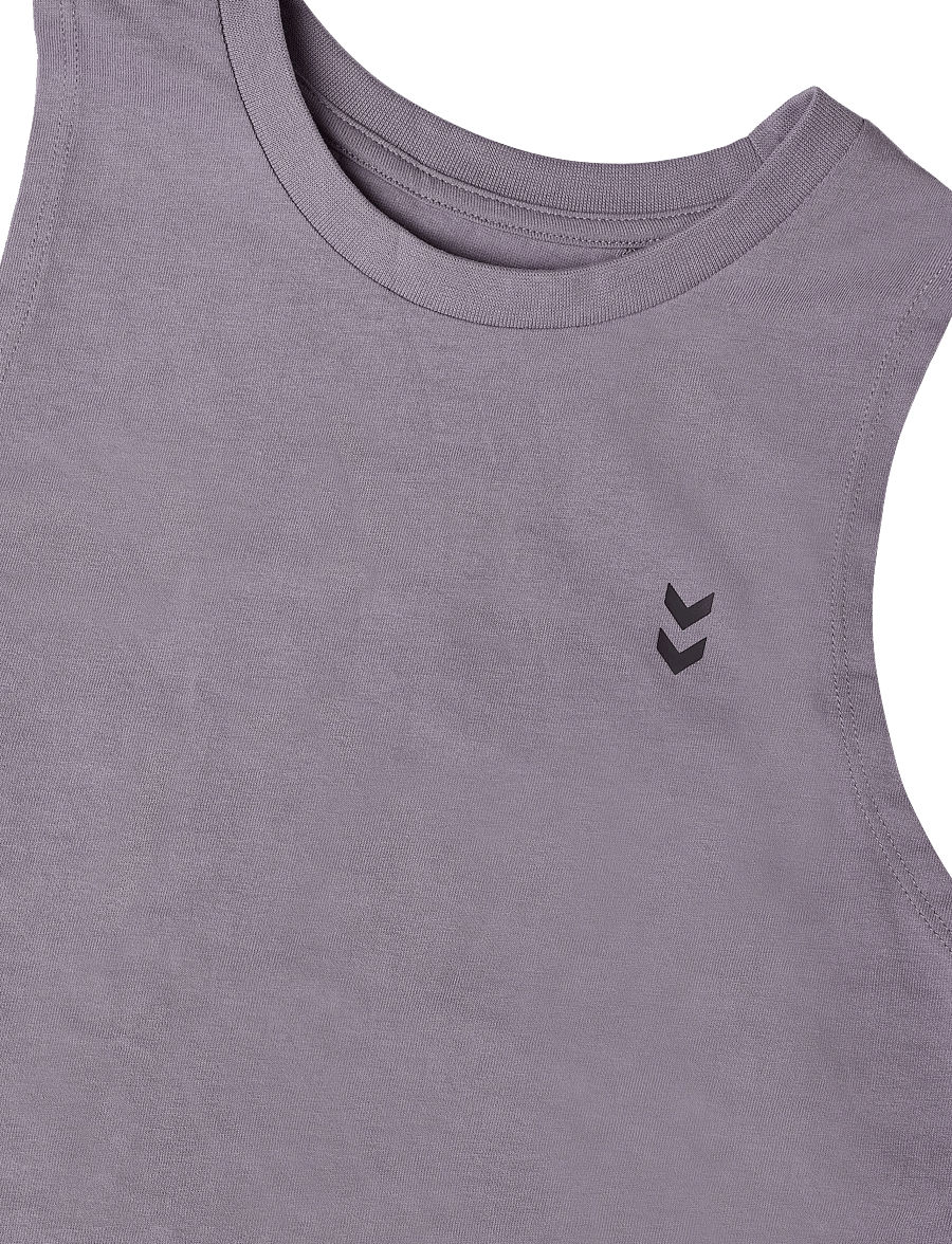 Hummel - hmlSOFT OPEN BACK W TOP - linnen - gray ridge - 2