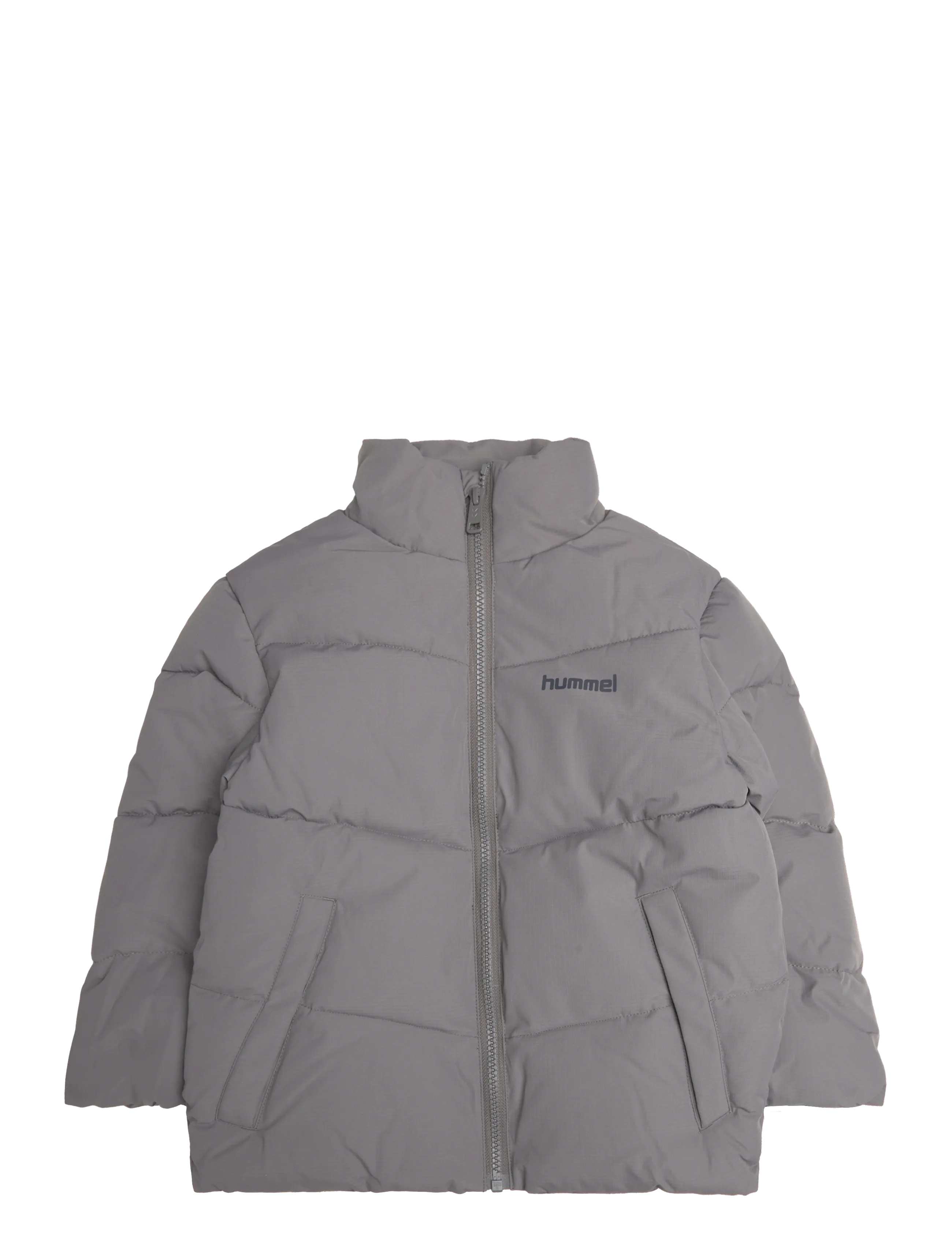 Hummel hmlJR PUFFER JACKET - Overtøj - DARK GULL GRAY / grey