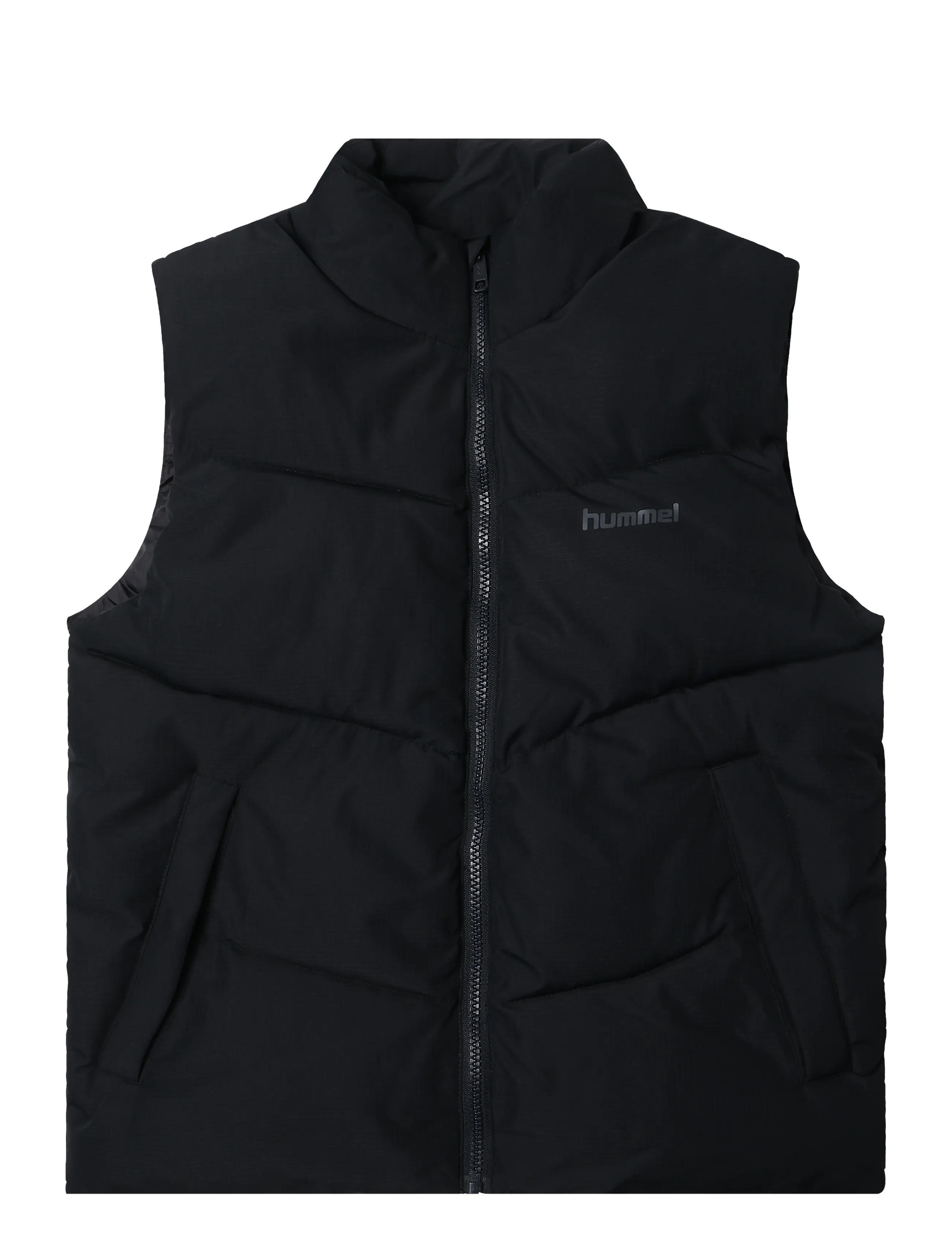 Hummel hmlJR PUFFER VEST - Outerwear - BLACK / black