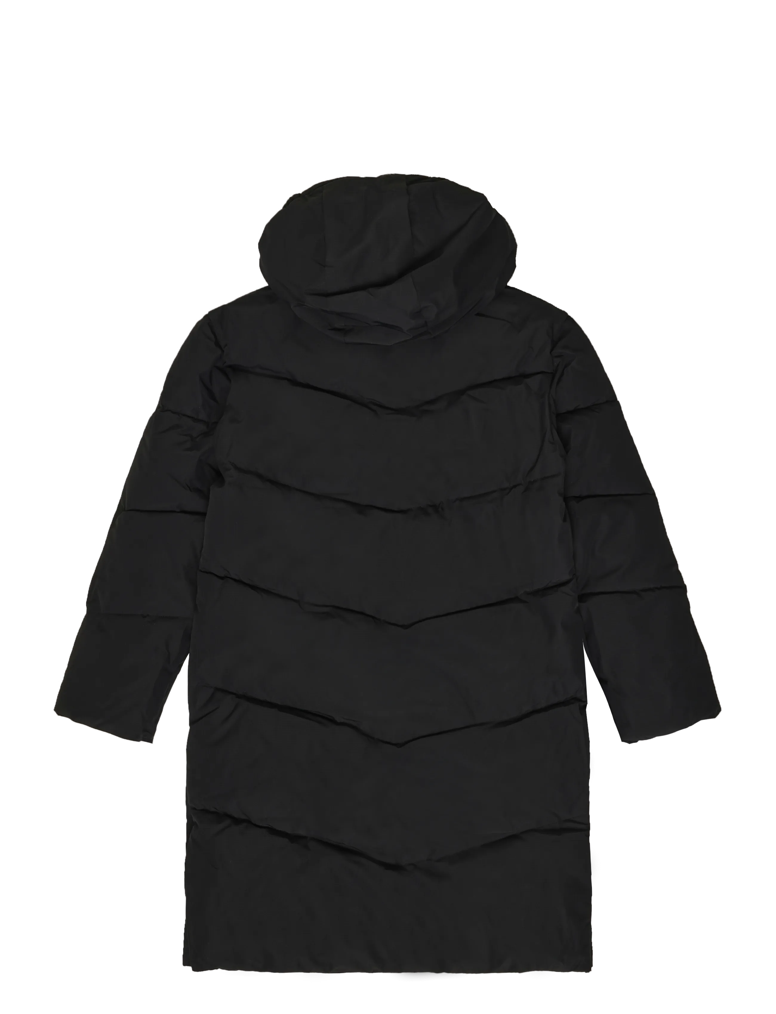 Hummel hmlJR PUFFER LONG JACKET - Back to school - BLACK / black