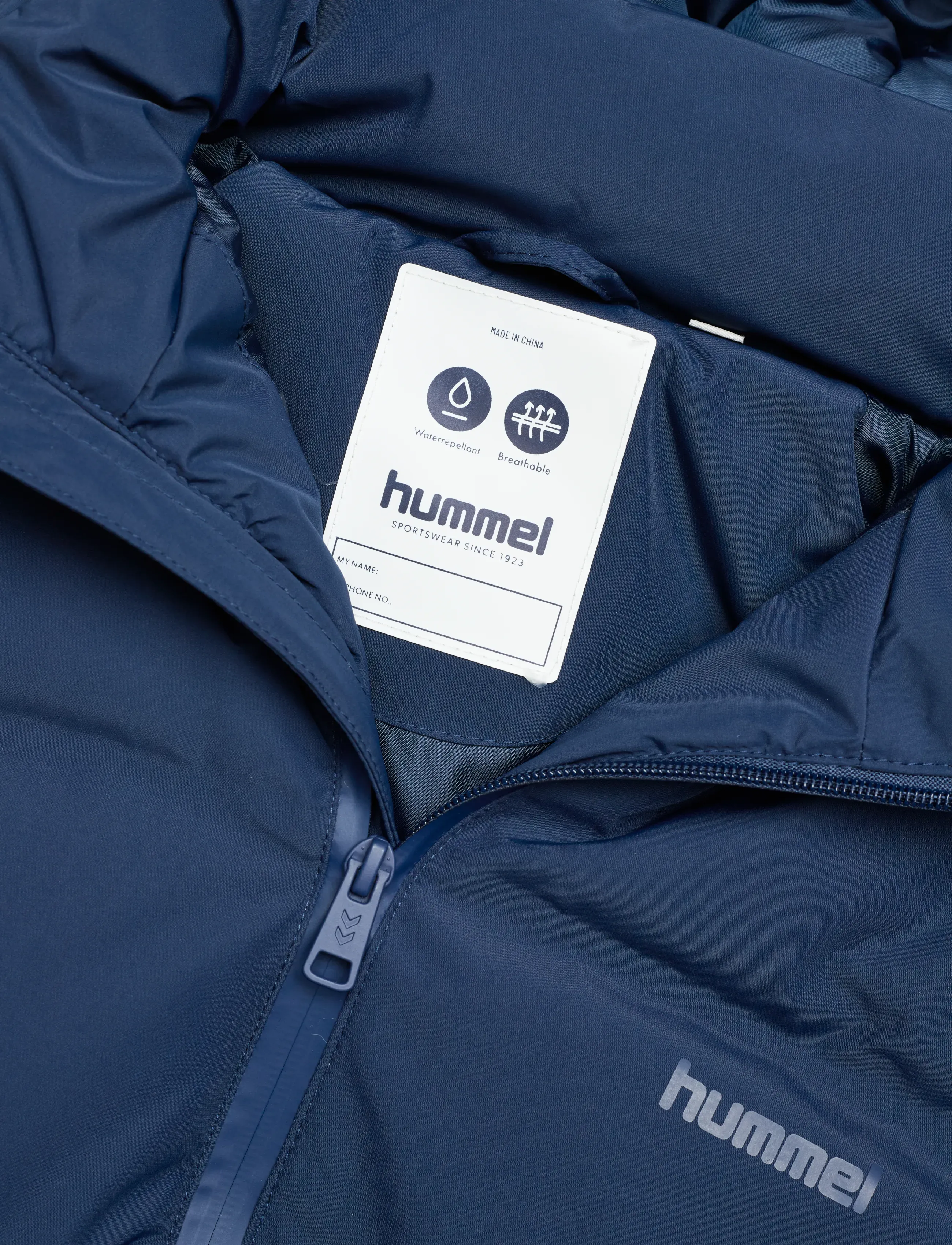 Hummel - hmlJR ALL WEATHER PUFFER JACKET WR - isolierte jacken - dress blues - 2