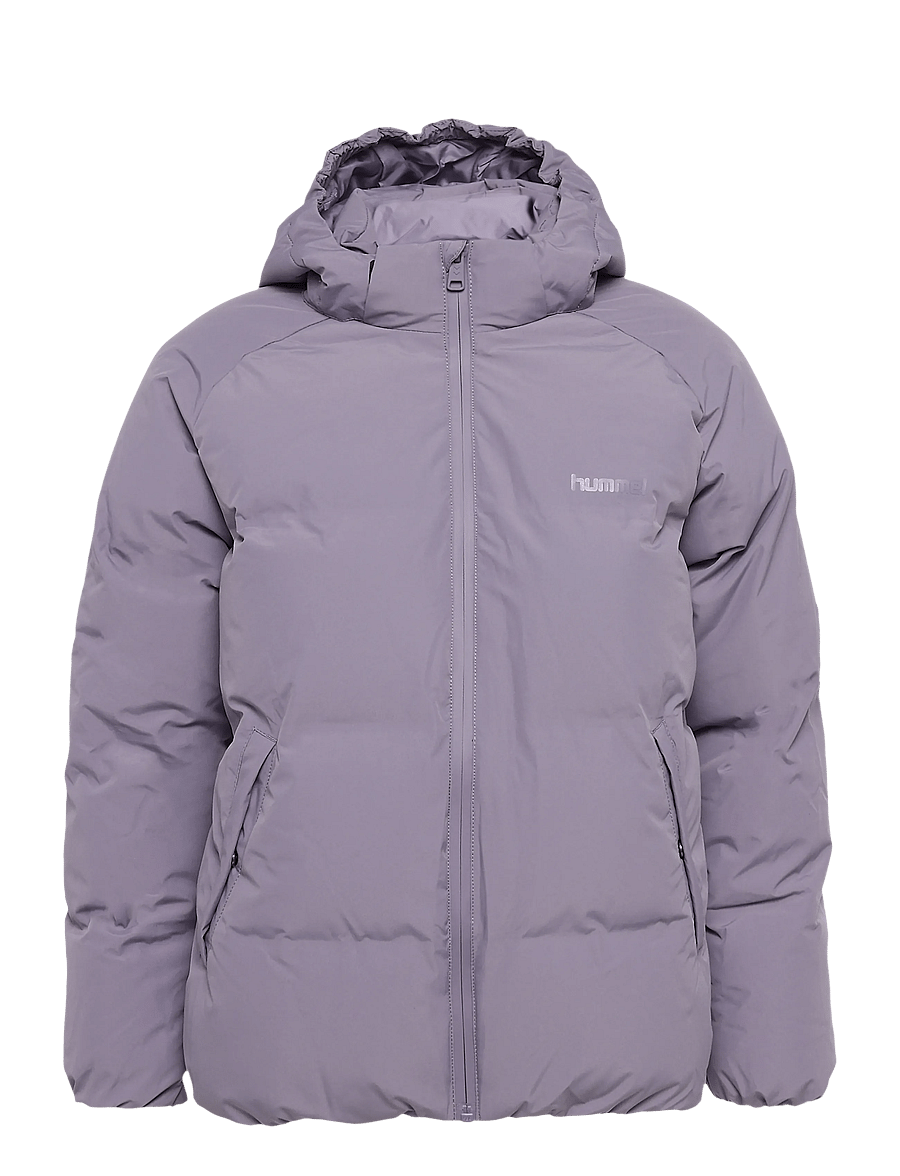 Hummel - hmlJR ALL WEATHER PUFFER JACKET WR - paksud joped - gray ridge - 0