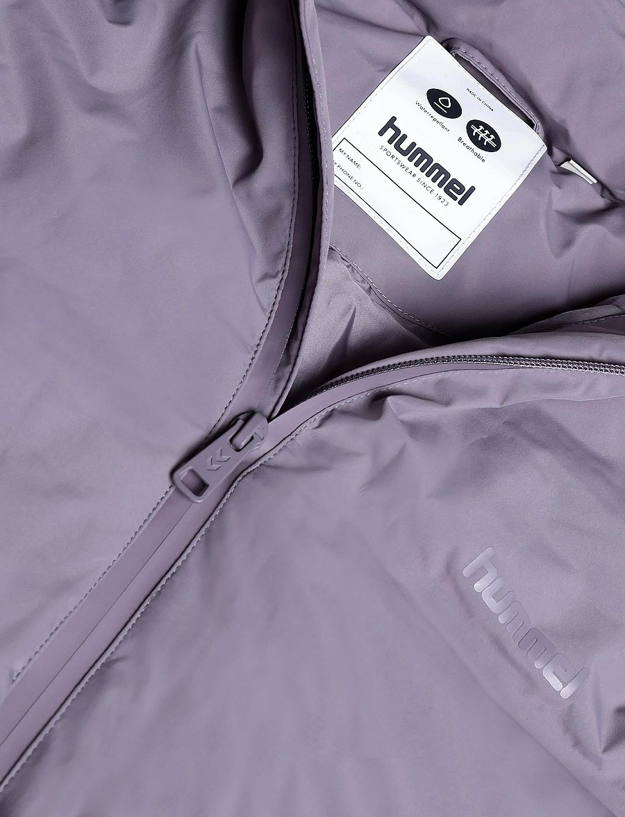 Hummel - hmlJR ALL WEATHER PUFFER JACKET WR - paksud joped - gray ridge - 2