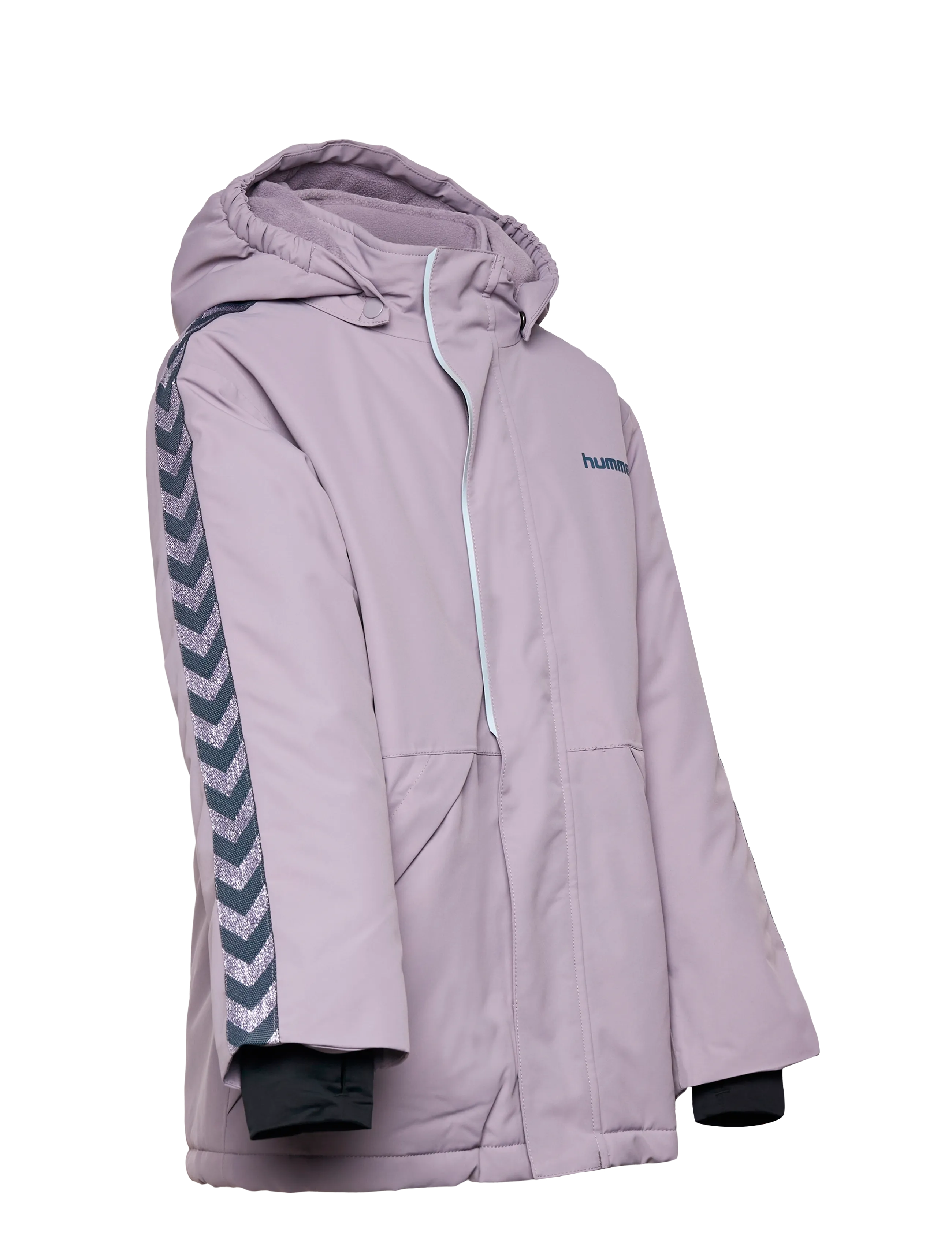 Hummel - hmlJR CHEVRON SNOW JACKET WP 10K - isolierte jacken - gray ridge - 2