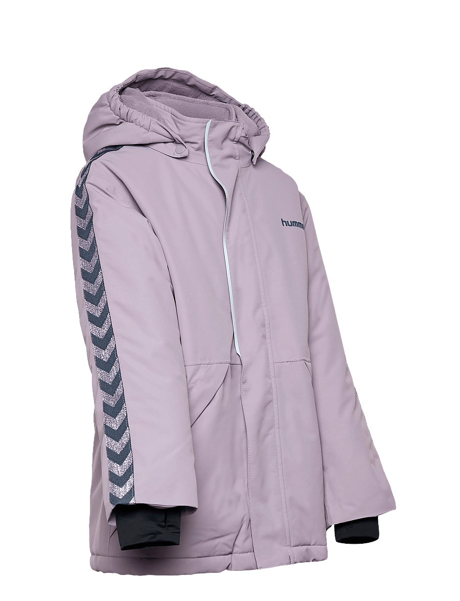 Hummel - hmlJR CHEVRON SNOW JACKET WP 10K - isolierte jacken - gray ridge - 2