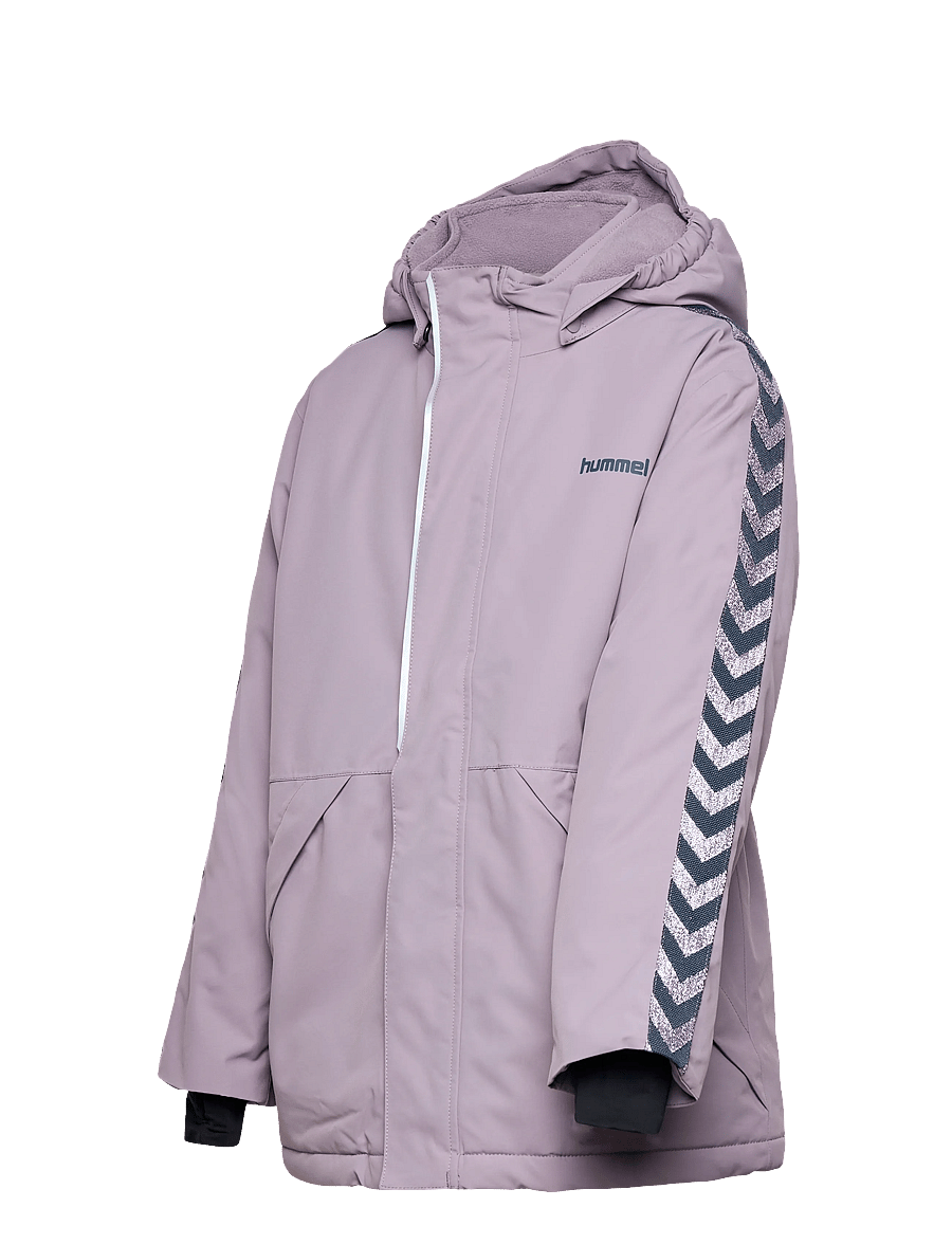 Hummel - hmlJR CHEVRON SNOW JACKET WP 10K - isolierte jacken - gray ridge - 3