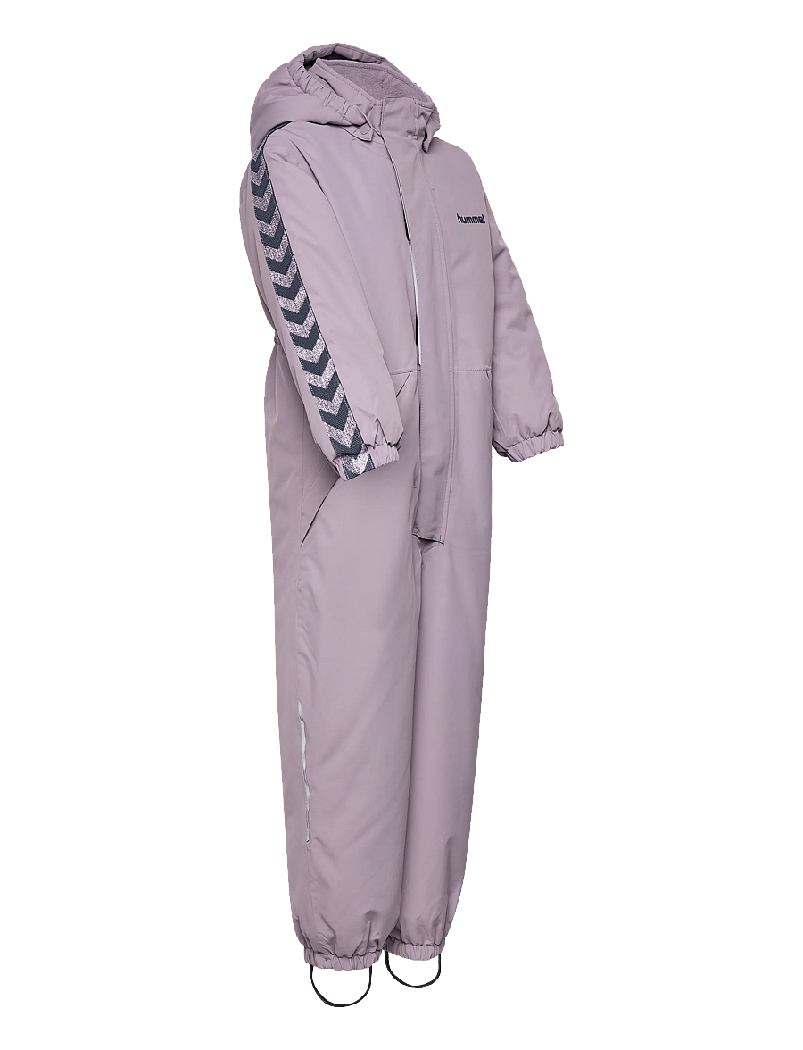 Hummel - hmlJR CHEVRON SNOWSUIT WP 10K - overtøj - gray ridge - 2