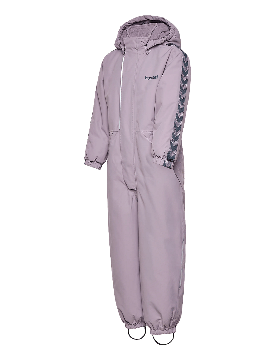Hummel - hmlJR CHEVRON SNOWSUIT WP 10K - overtøj - gray ridge - 3