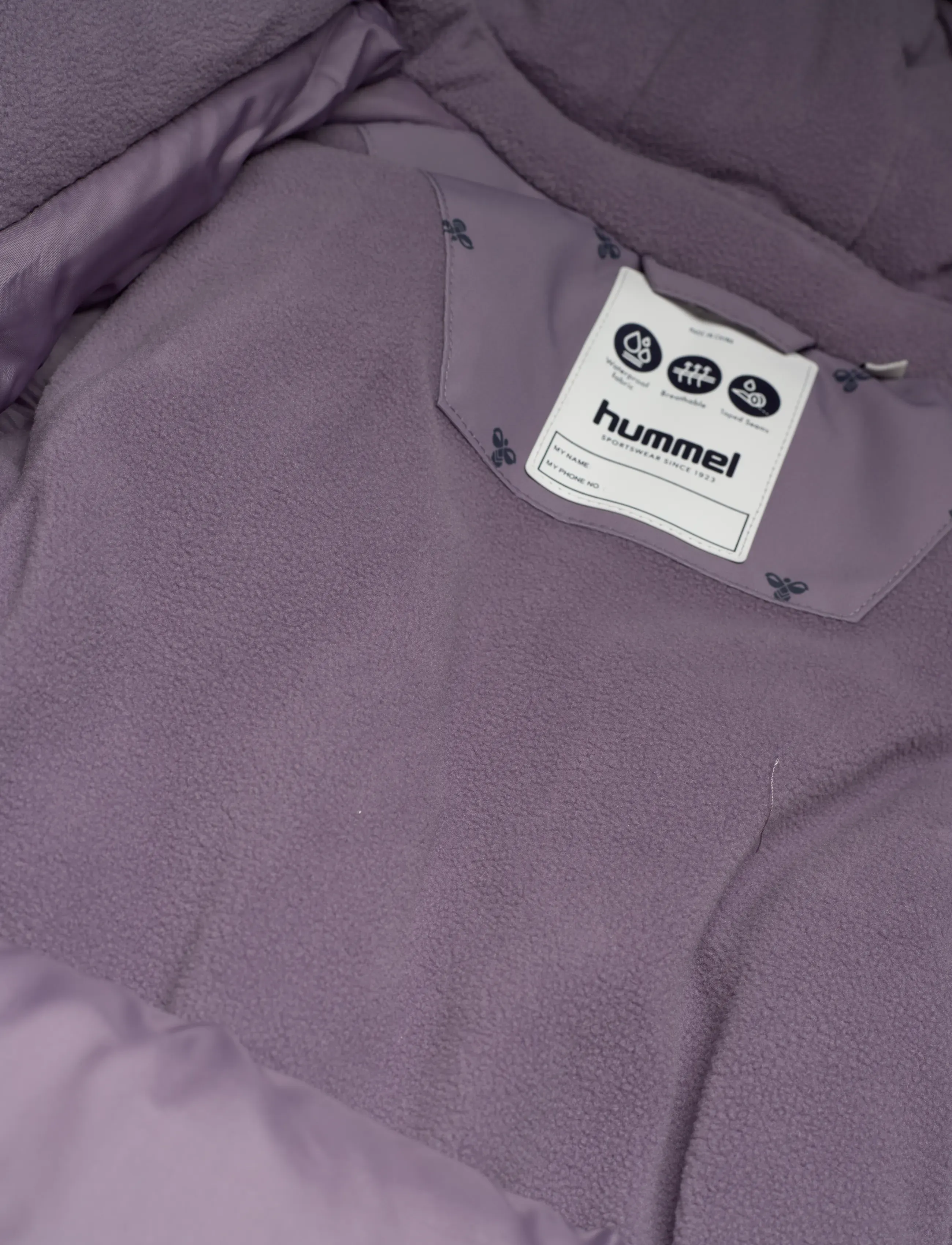 Hummel - hmlMINI AOP SNOWSUIT WP 10K - outdoor - gray ridge - 2