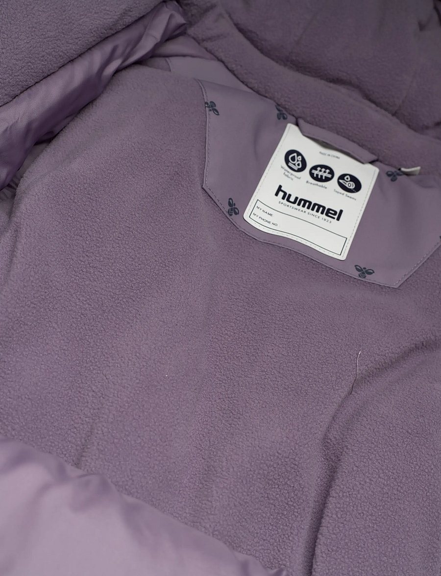 Hummel - hmlMINI AOP SNOWSUIT WP 10K - outdoor - gray ridge - 2