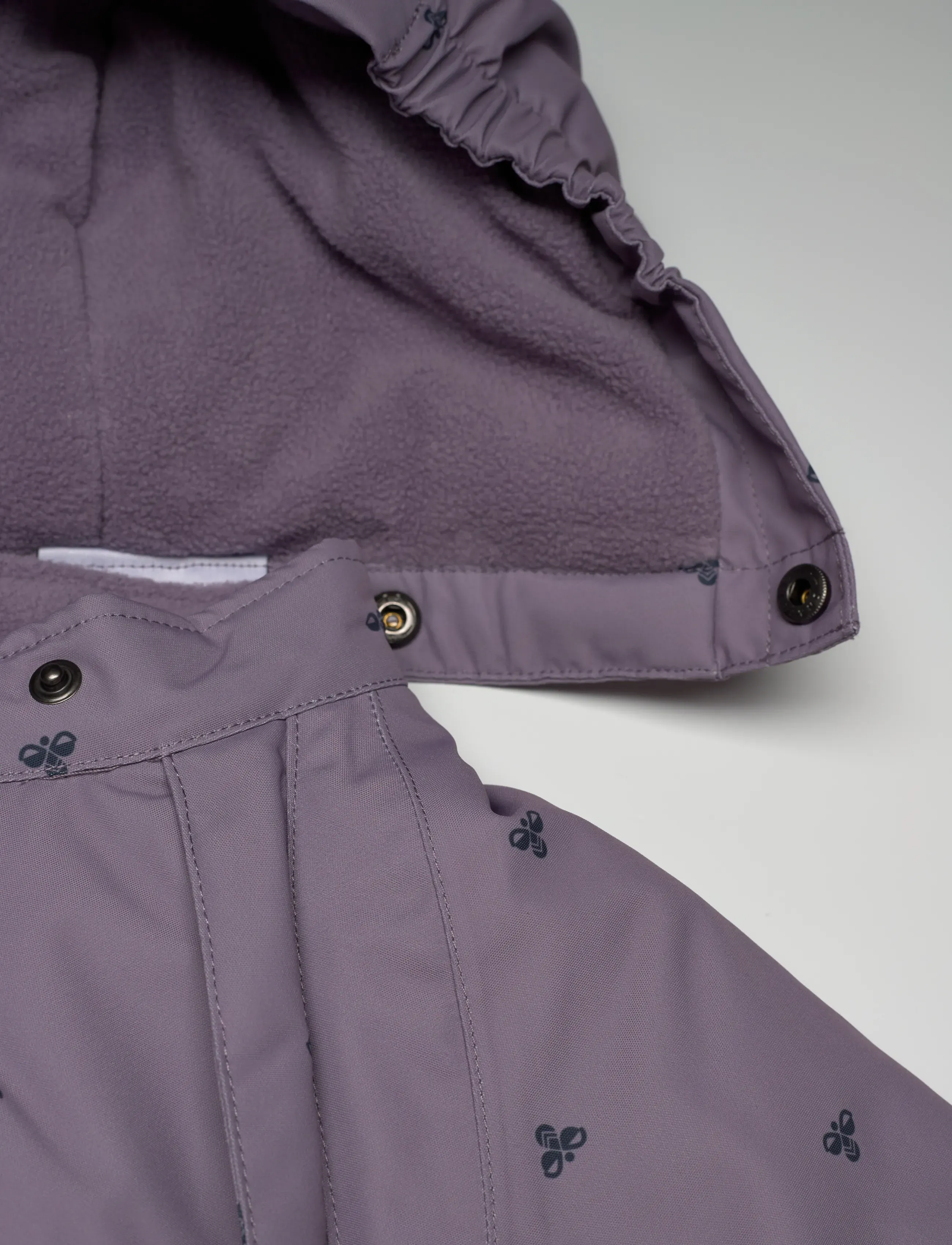 Hummel - hmlMINI AOP SNOWSUIT WP 10K - outdoor - gray ridge - 3