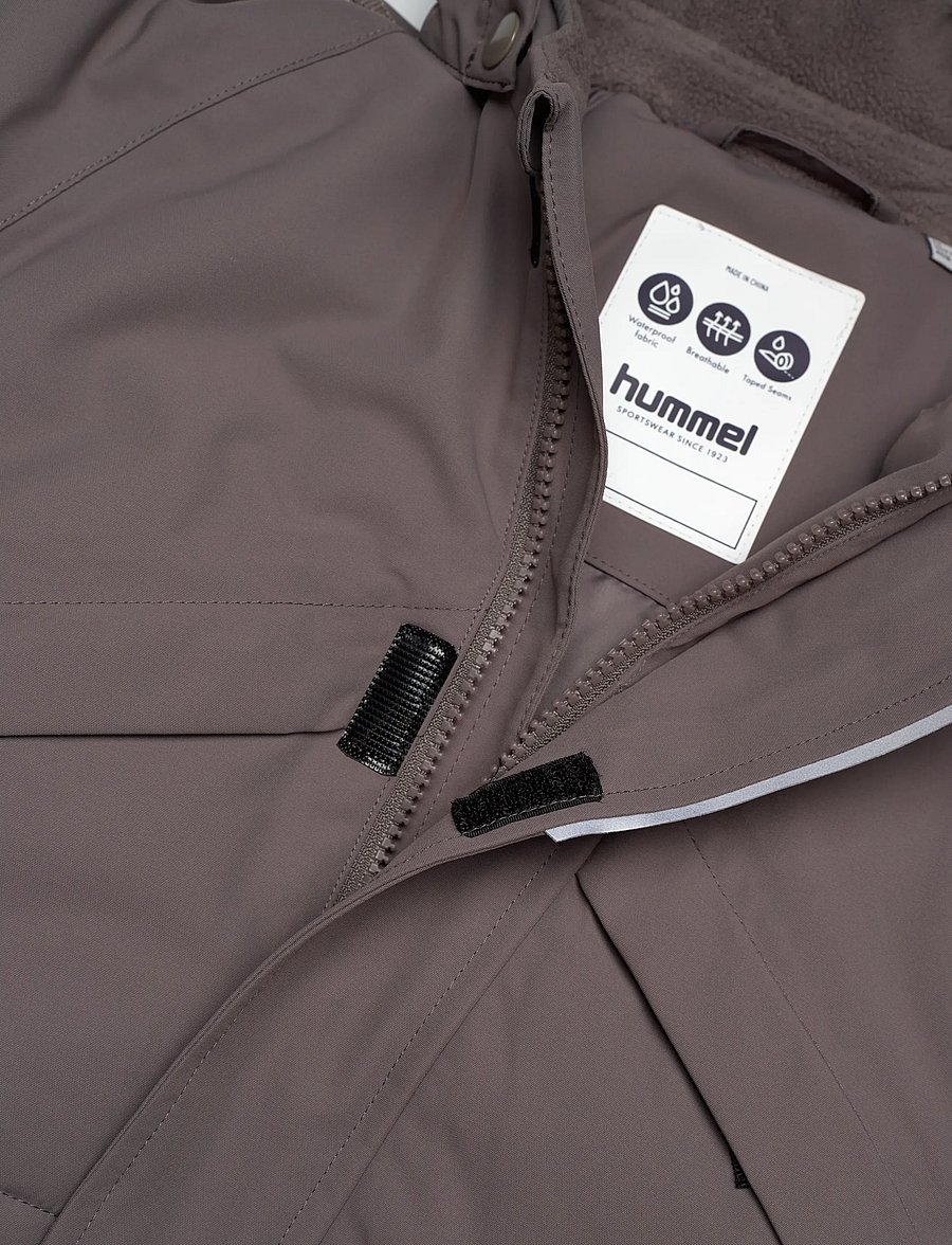 Hummel - hmlMINI CHEVRON JACKET WP 10K - skal- & regnjackor - dark gull gray - 2