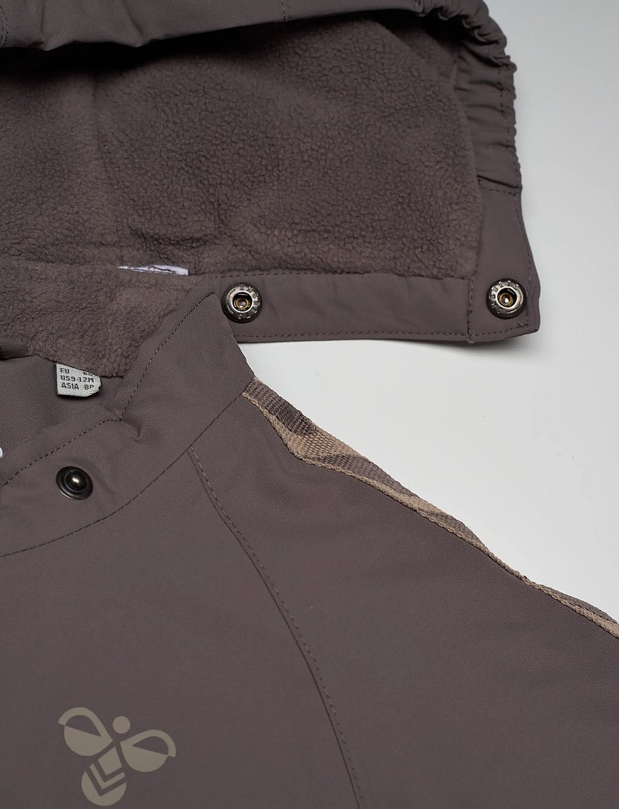 Hummel - hmlMINI CHEVRON JACKET WP 10K - skal- & regnjackor - dark gull gray - 3