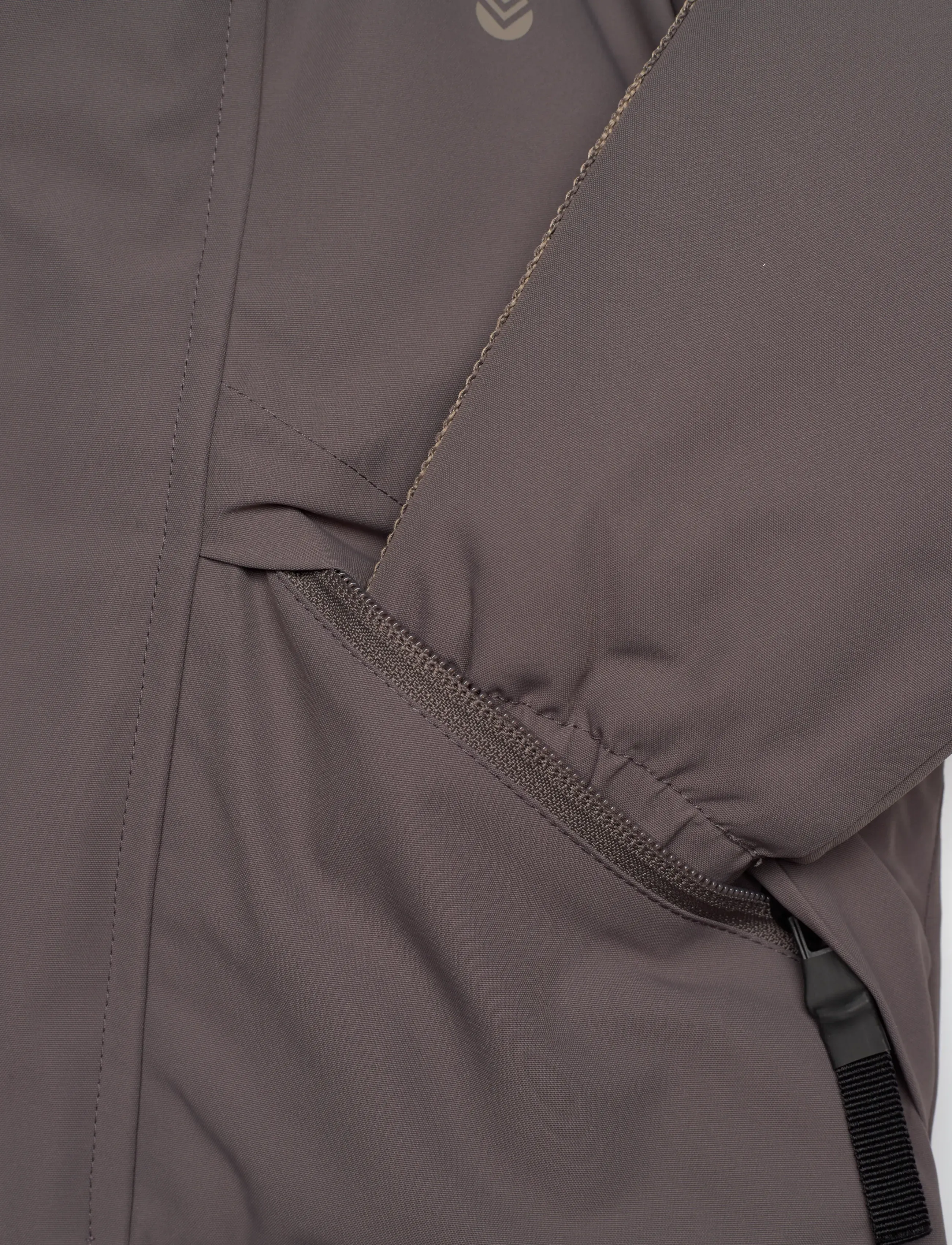 Hummel - hmlMINI CHEVRON JACKET WP 10K - skal- & regnjackor - dark gull gray - 4