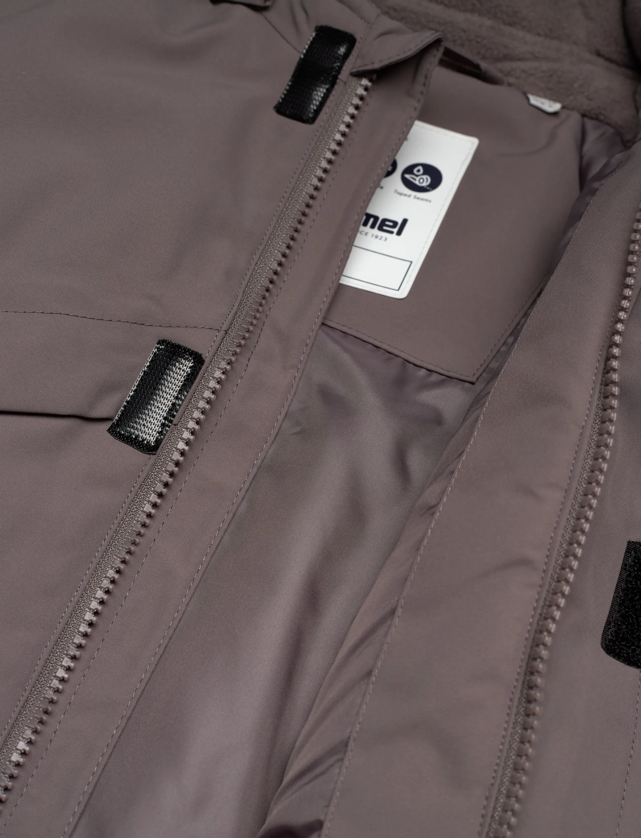 Hummel - hmlMINI CHEVRON JACKET WP 10K - skal- & regnjackor - dark gull gray - 5