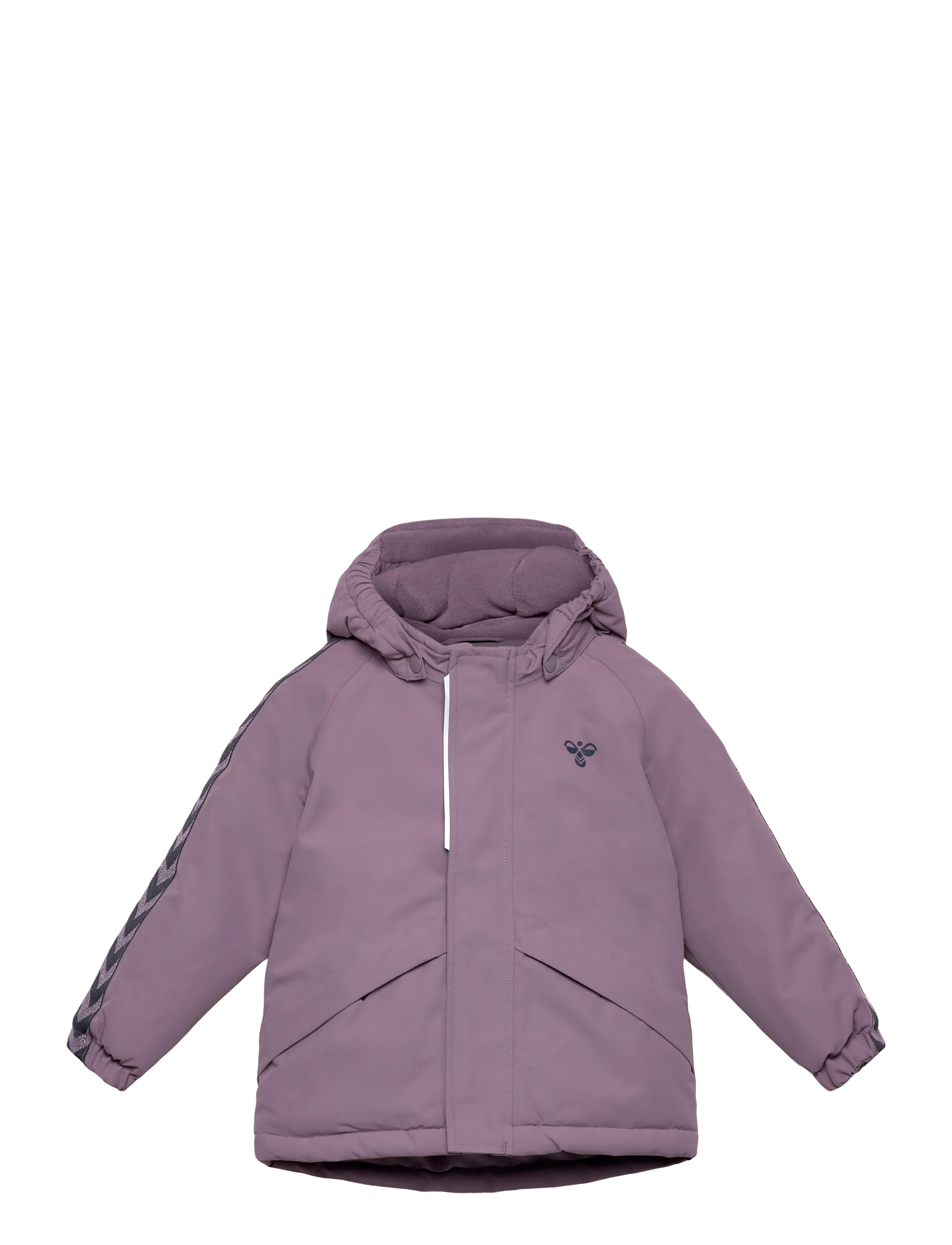 Hummel hmlMINI CHEVRON JACKET WP 10K - Outerwear - GRAY RIDGE / purple