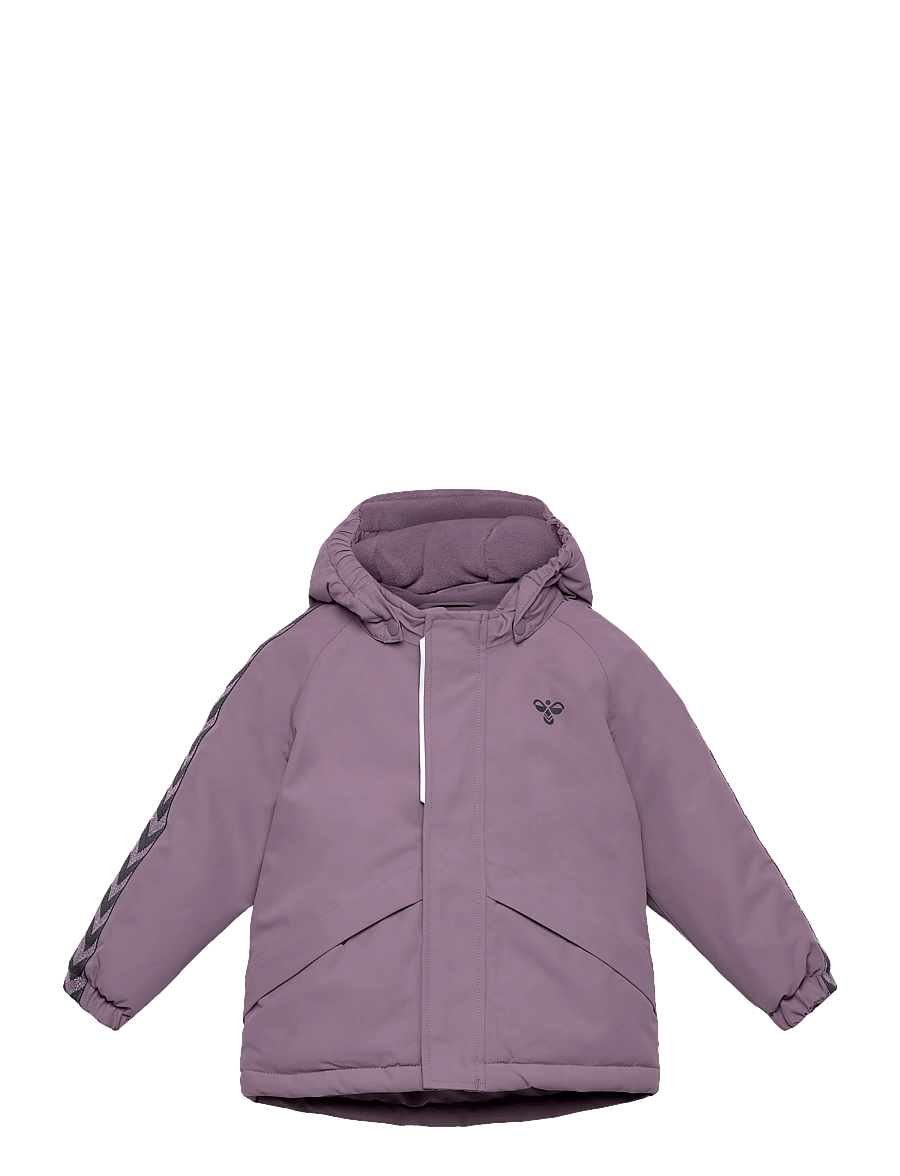 Hummel - hmlMINI CHEVRON JACKET WP 10K - shell jackets - gray ridge - 0