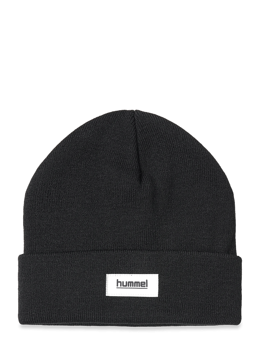 Hummel - hmlJR KNIT BEANIE - beanie mütsid - black - 0