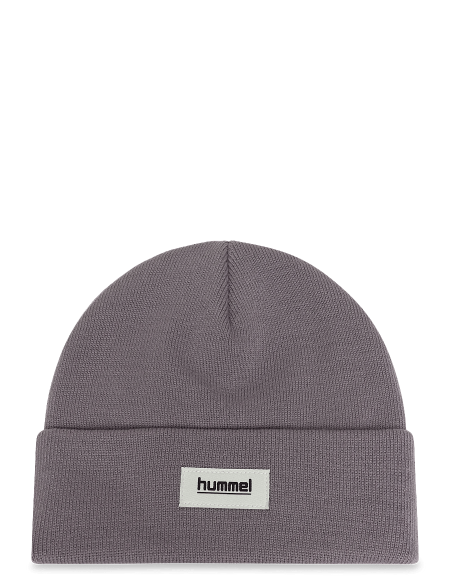 Hummel - hmlJR KNIT BEANIE - beanies - gray ridge - 0