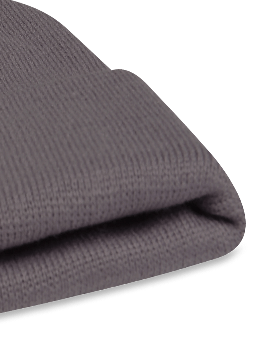 Hummel - hmlJR KNIT BEANIE - beanies - gray ridge - 2