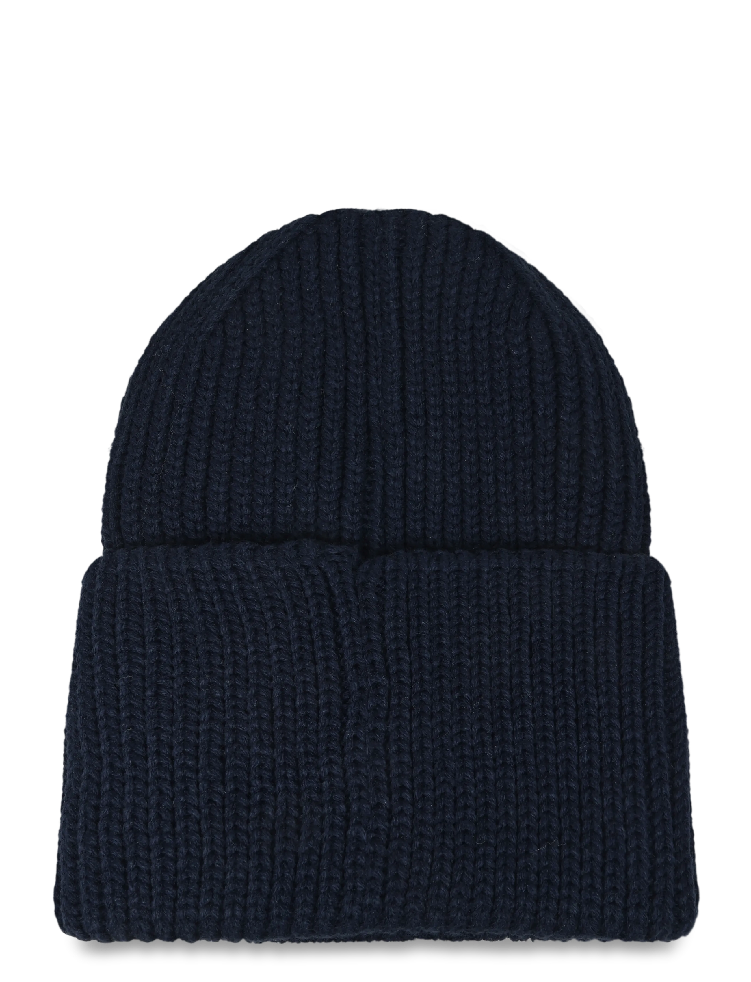 Hummel - hmlJR HEAVY RIB KNIT BEANIE - beanies - dress blues - 1