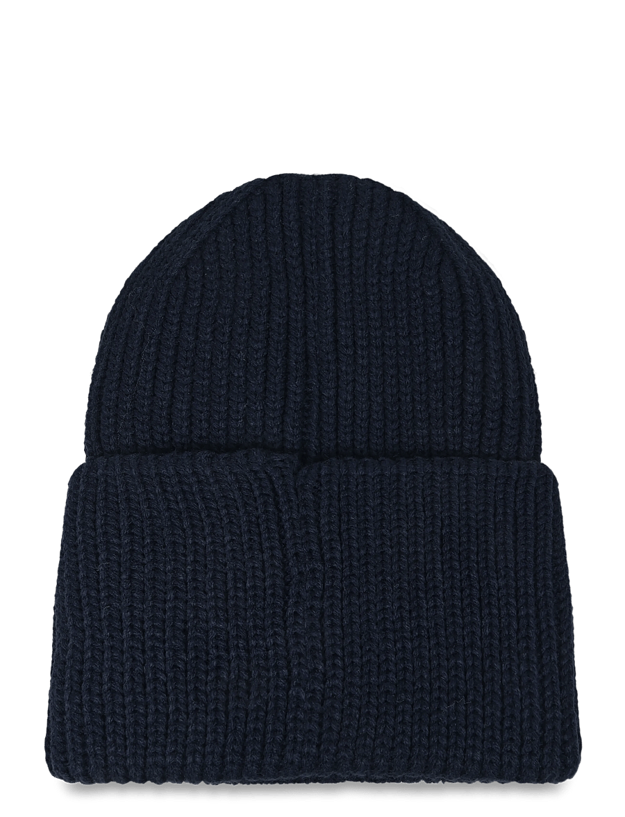 Hummel - hmlJR HEAVY RIB KNIT BEANIE - beanies - dress blues - 1