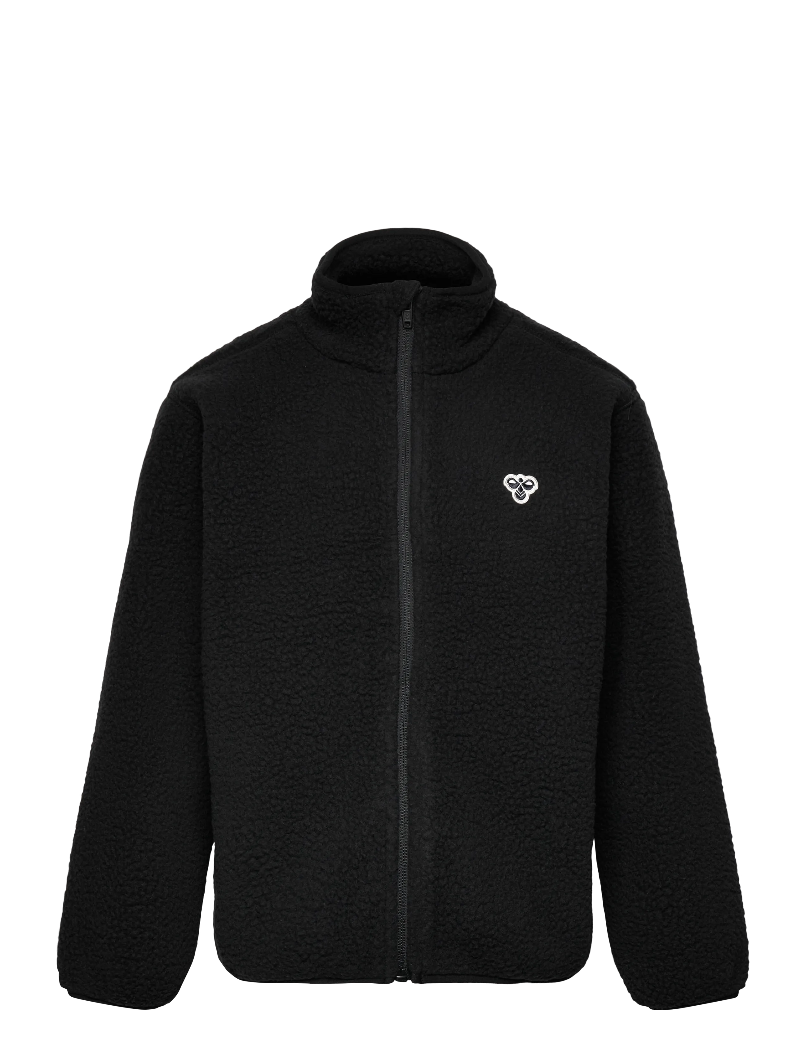 Hummel hmlJR ATLAS FLEECE ZIP JACKET - Kleidung - BLACK / black