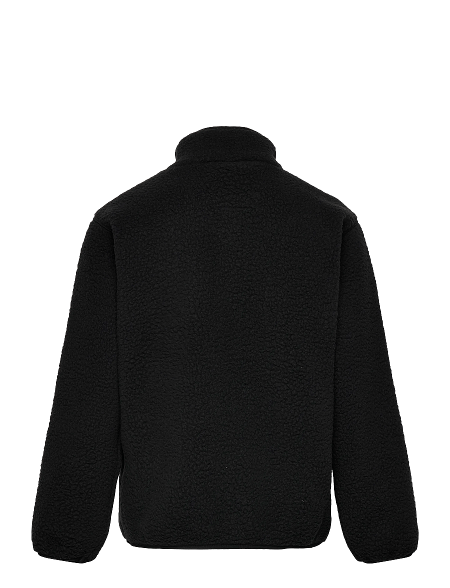 Hummel - hmlJR ATLAS FLEECE ZIP JACKET - isolierte jacken - black - 1