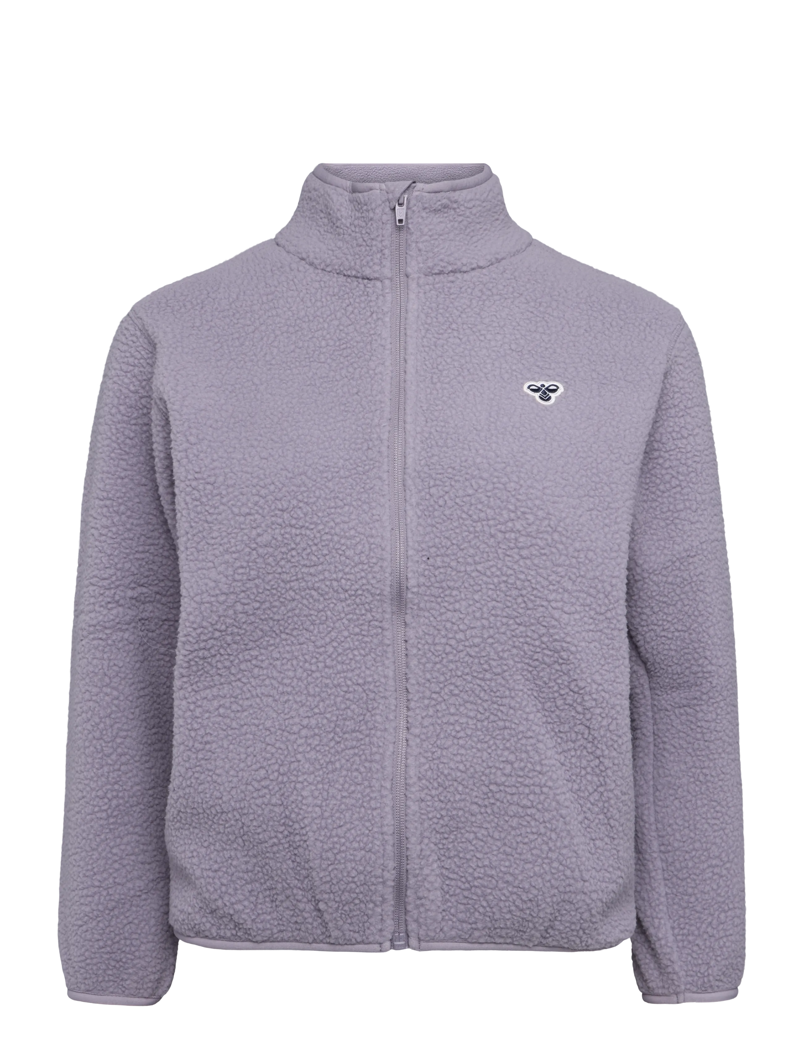 Hummel hmlJR ATLAS FLEECE ZIP JACKET - Inspiration - GRAY RIDGE / grey