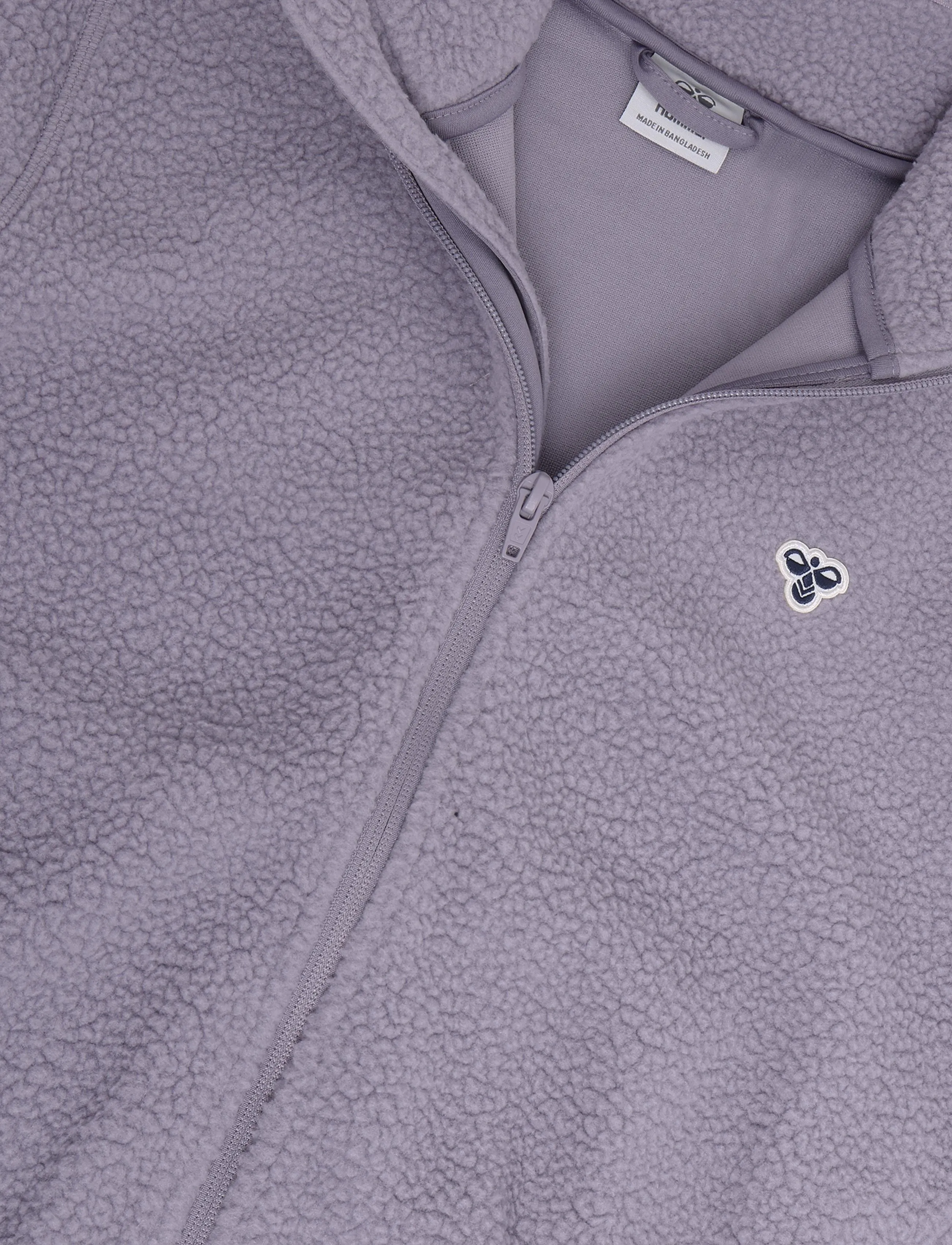 Hummel - hmlJR ATLAS FLEECE ZIP JACKET - fleecejacke - gray ridge - 2