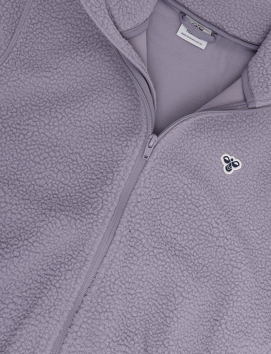 Hummel - hmlJR ATLAS FLEECE ZIP JACKET - fleecejacke - gray ridge - 2