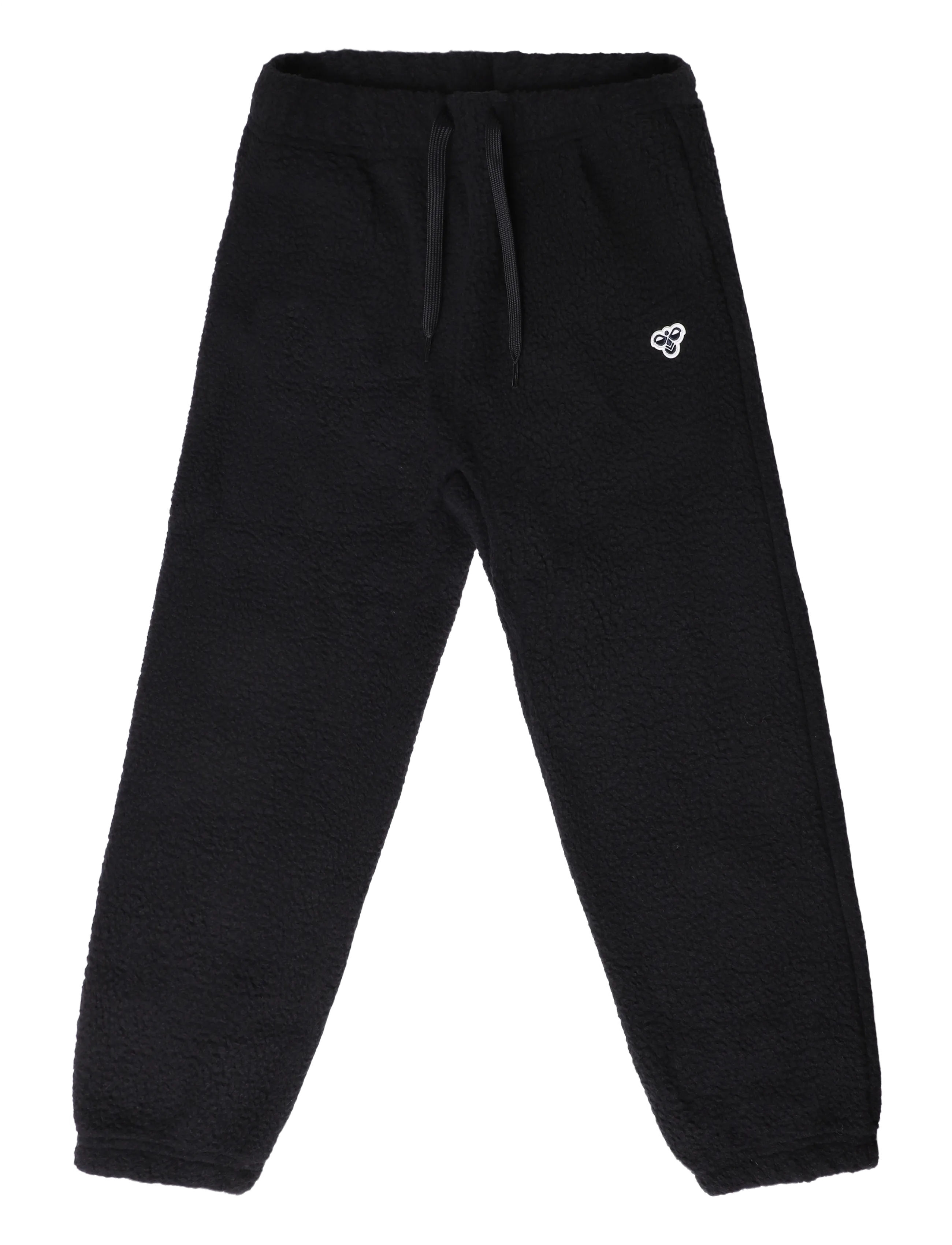Hummel hmlJR ATLAS FLEECE PANTS - Mjukisbyxor - BLACK / black