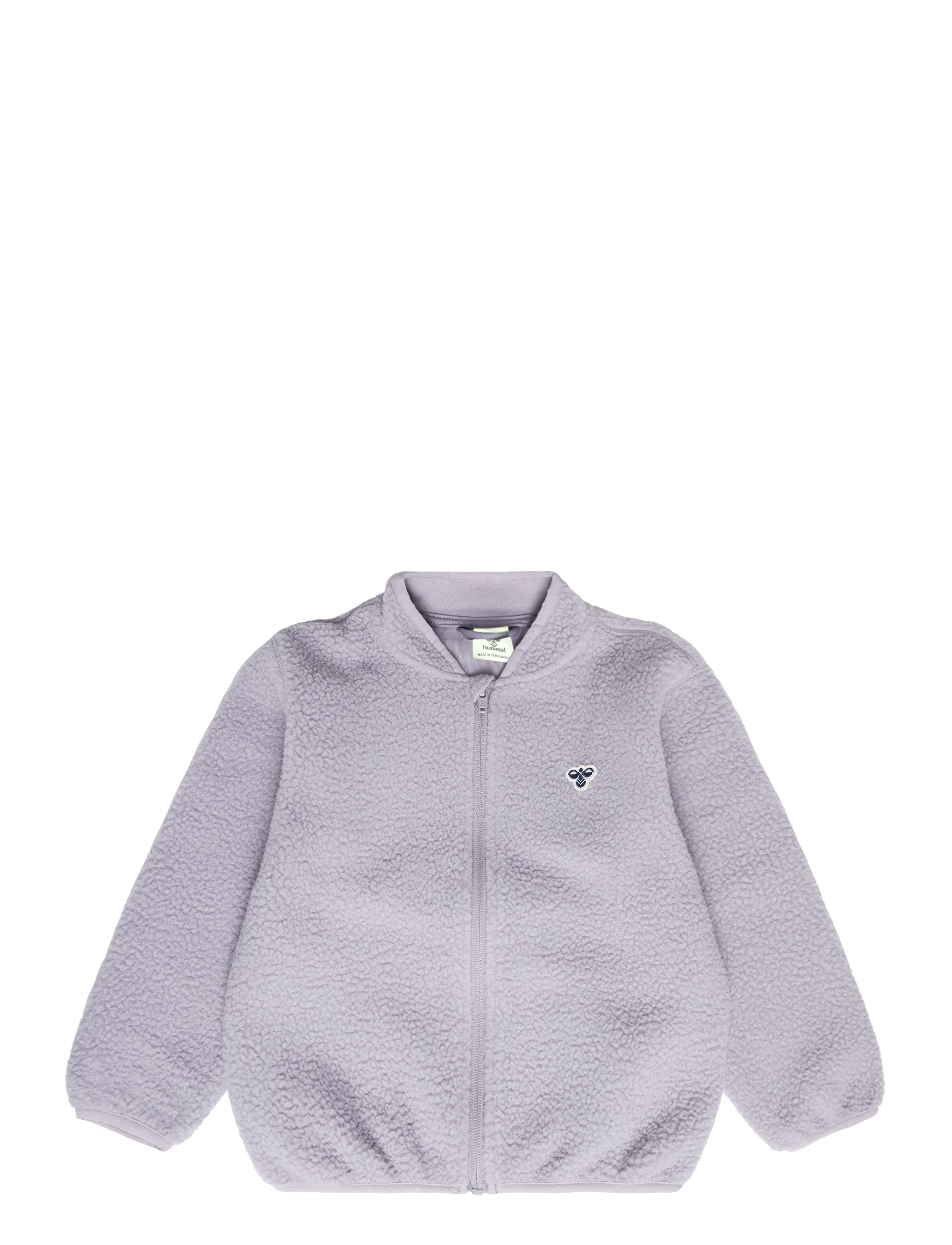 Hummel hmlMINI ATLAS FLEECE ZIP JACKET - Overtøj - GRAY RIDGE / grey