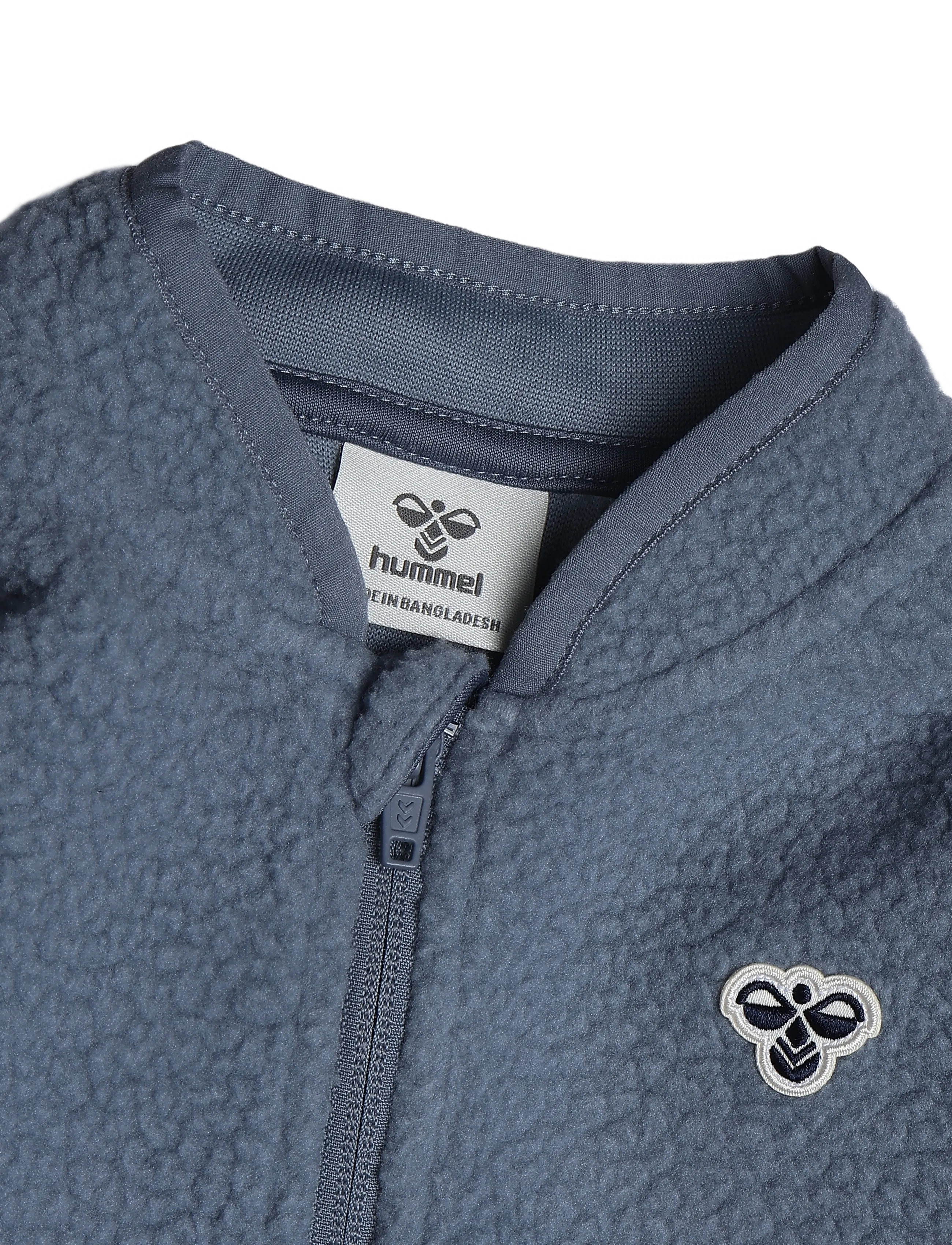 Hummel - hmlMINI ATLAS FLEECE ZIP SUIT - jumpsuits - flint stone - 2