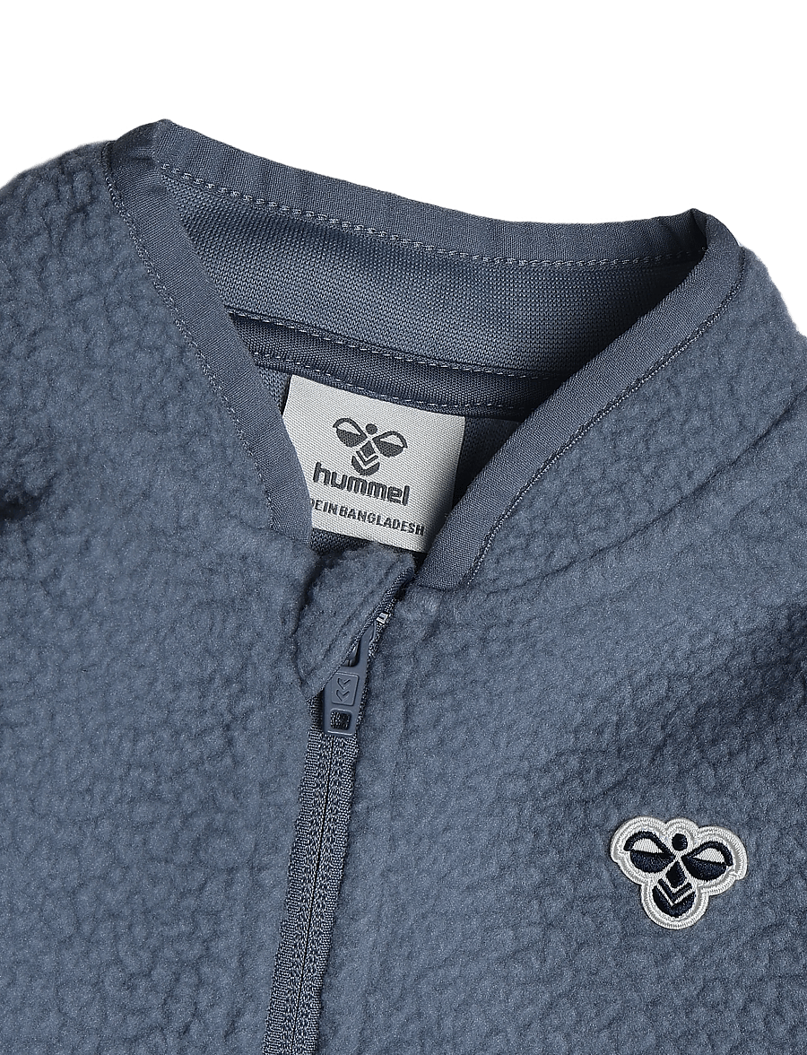 Hummel - hmlMINI ATLAS FLEECE ZIP SUIT - jumpsuits - flint stone - 2