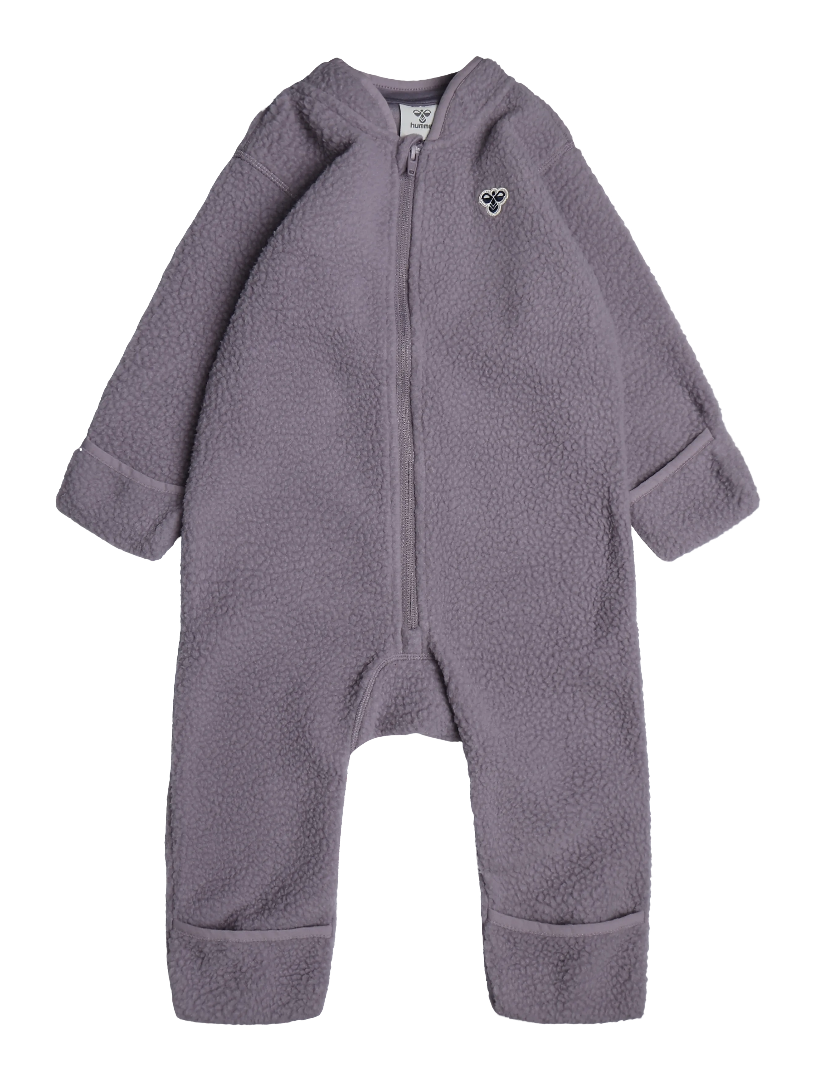 Hummel hmlMINI ATLAS FLEECE ZIP SUIT - Jumpsuits - GRAY RIDGE / grey