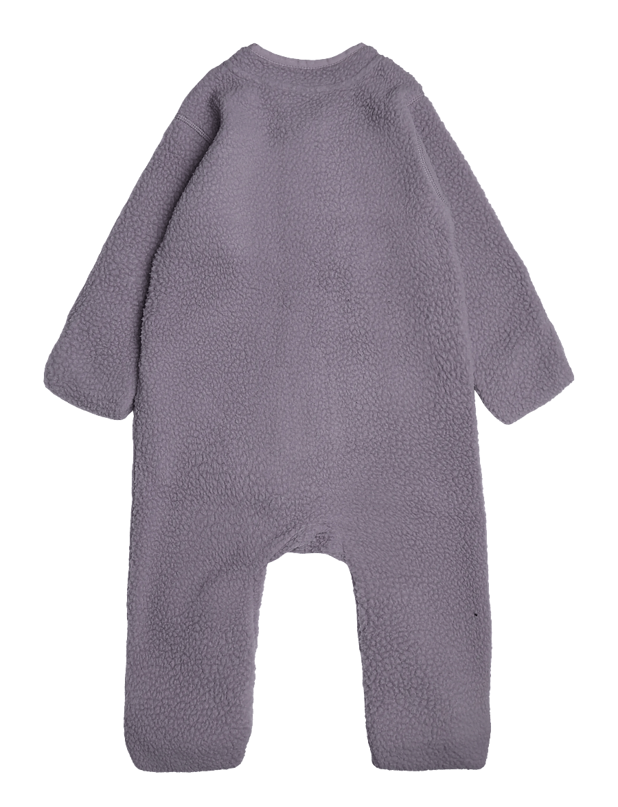 Hummel - hmlMINI ATLAS FLEECE ZIP SUIT - jumpsuits - gray ridge - 1