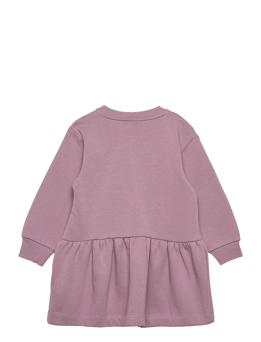 Hummel - hmlMINI LOOSE DRESS BEE - långärmade babyklänningar - sea fog - 1