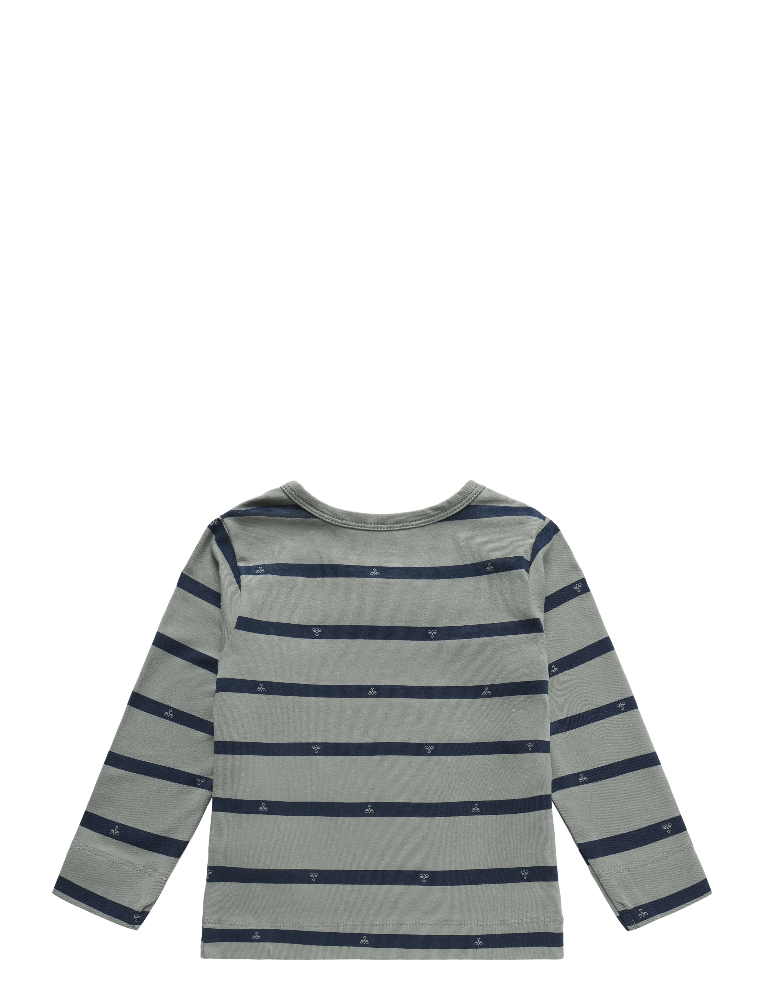 Hummel - hmlMINI REG STRIPY BEE T-SHIRT L/S - pikkade varrukatega t-särgid - shadow - 1