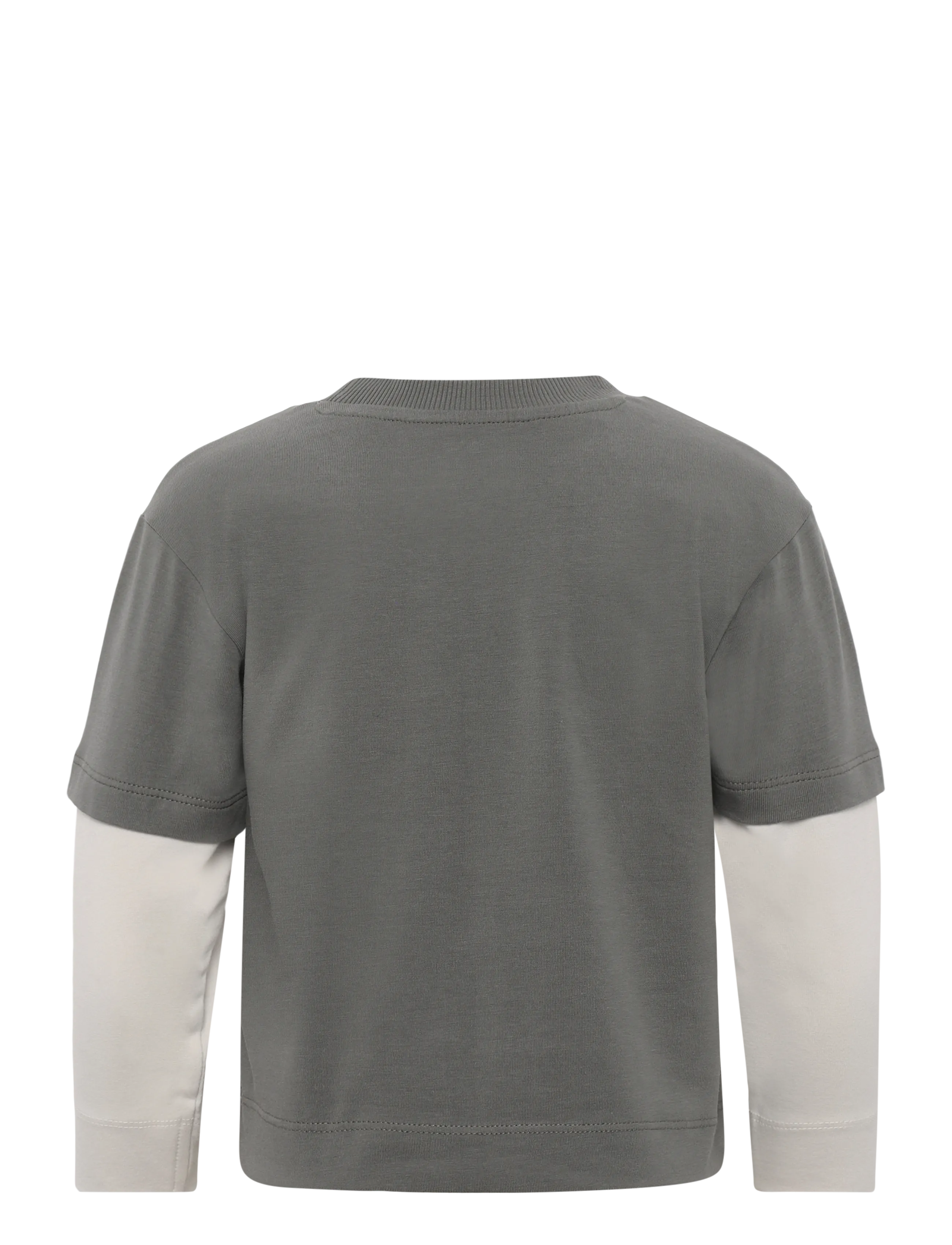 Hummel - hmlMINI LOOSE LAYER T-SHIRT L/S - langärmelig - castor gray - 1