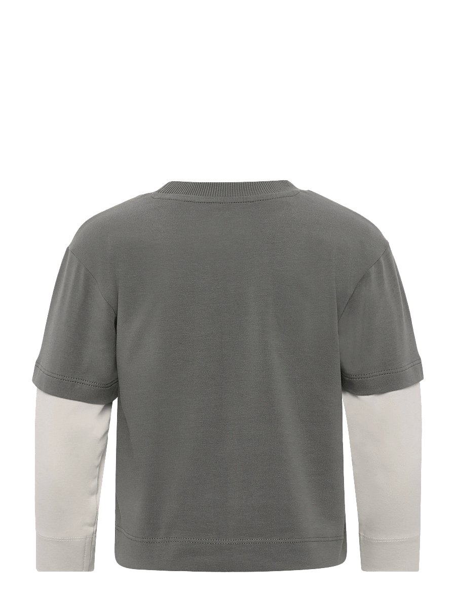 Hummel - hmlMINI LOOSE LAYER T-SHIRT L/S - langärmelig - castor gray - 1