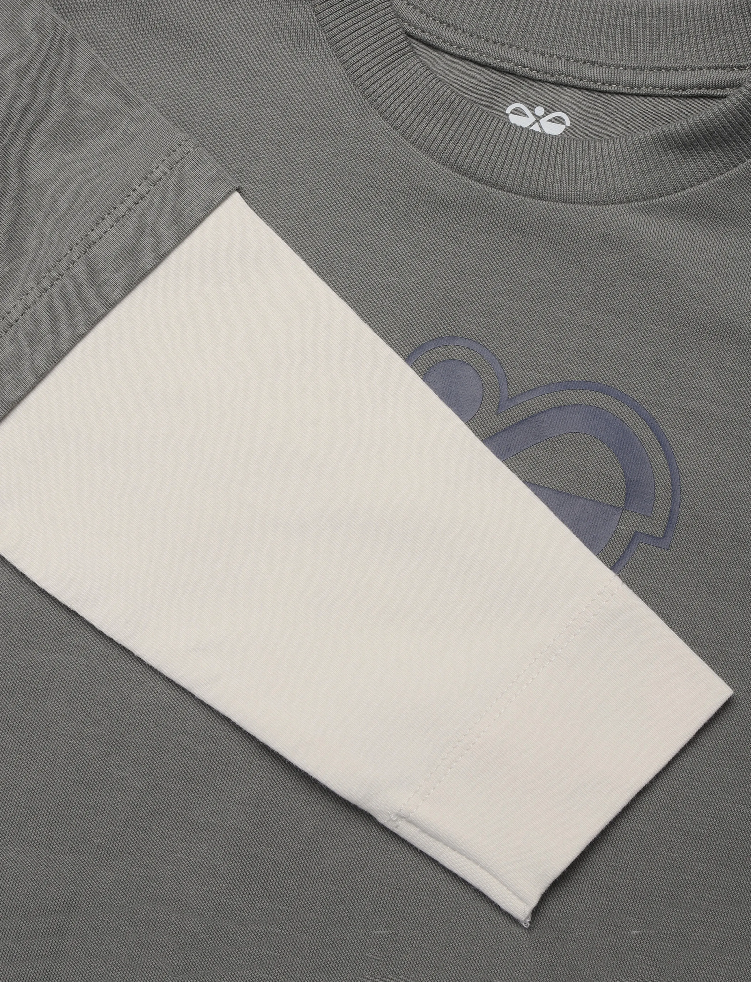 Hummel - hmlMINI LOOSE LAYER T-SHIRT L/S - langärmelig - castor gray - 2