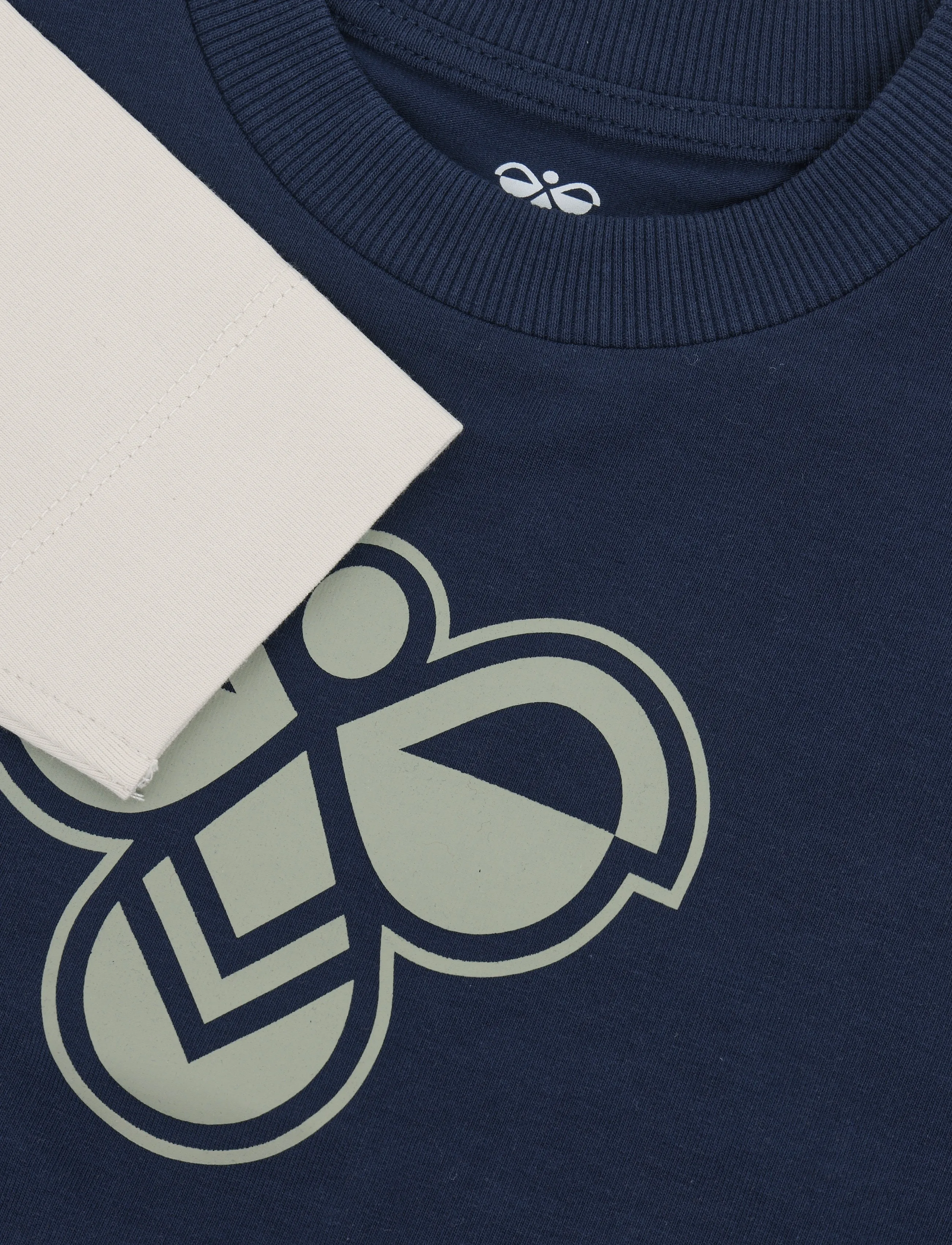 Hummel - hmlMINI LOOSE LAYER T-SHIRT L/S - long-sleeved t-shirts - dress blues - 2