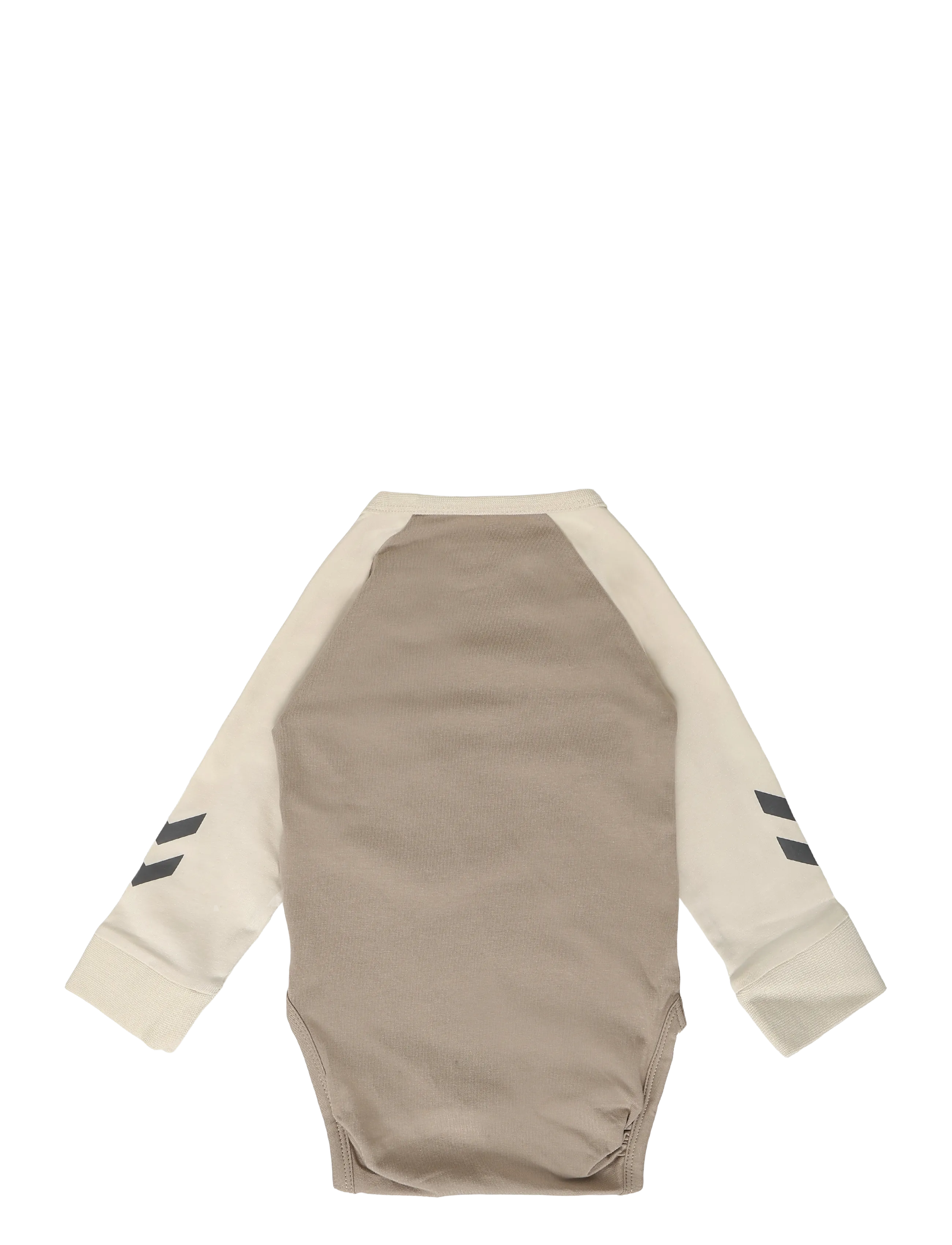 Hummel - hmlMINI TRIPLE LOGO BODY L/S - pikkade varrukatega bodid - vintage khaki - 1