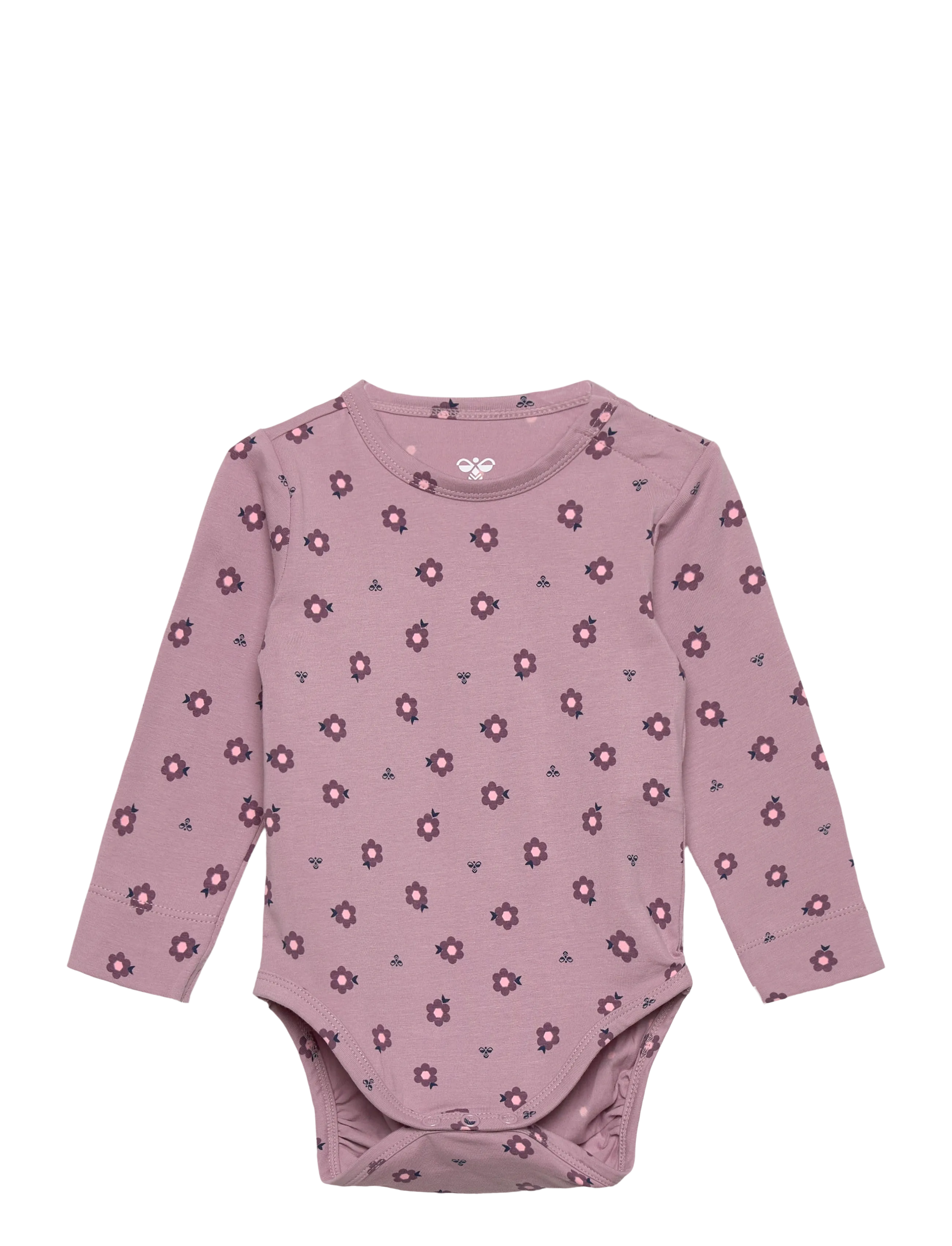 Hummel hmlMINI AOP BODY L/S - Kläder - SEA FOG / purple