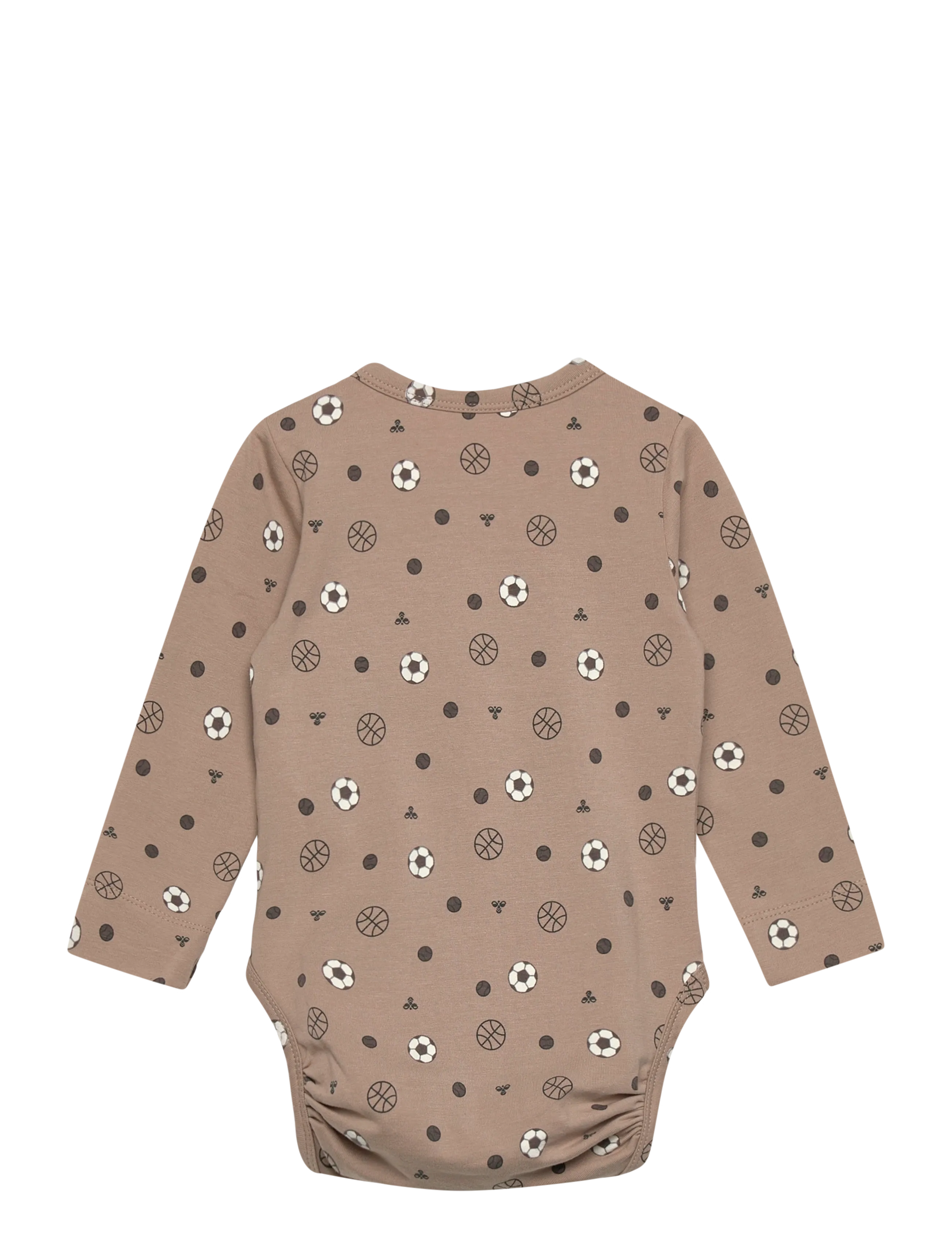 Hummel - hmlMINI AOP BODY L/S - langärmelige bodys - vintage khaki - 1