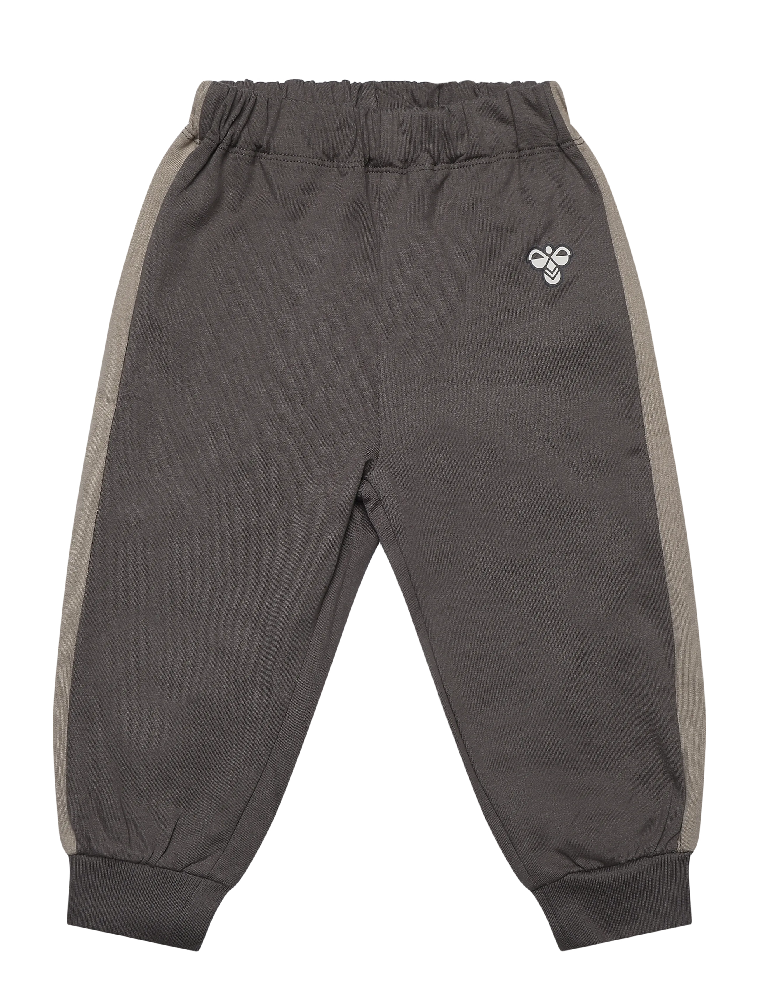 Hummel hmlMINI LOOSE BLOCK ADJ WAIST PANTS - Mjukisbyxor - DARK GULL GRAY / grey